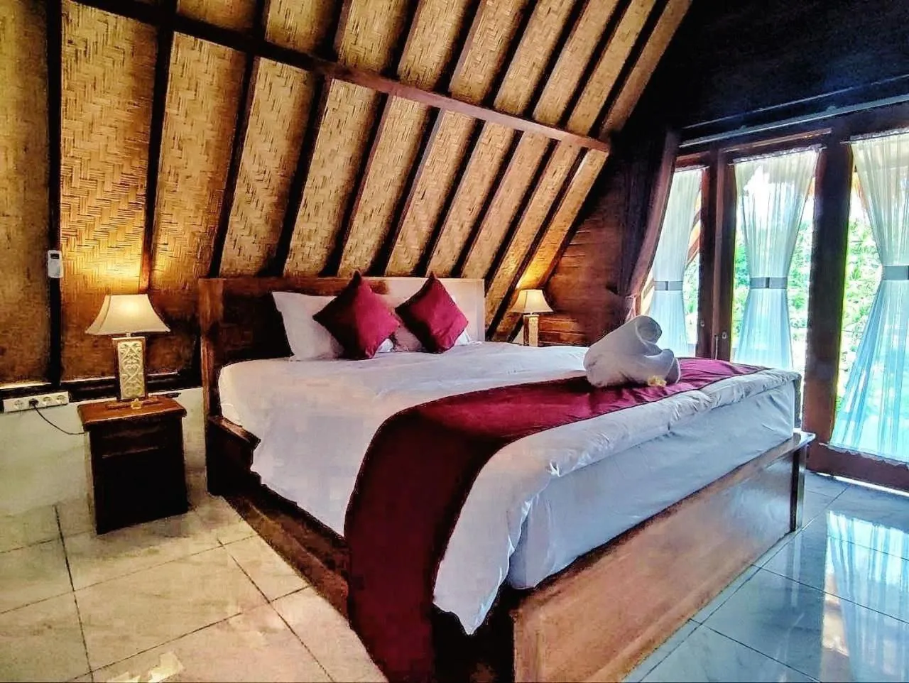 Bedroom, Bed in Sun Grace Penida Cottage