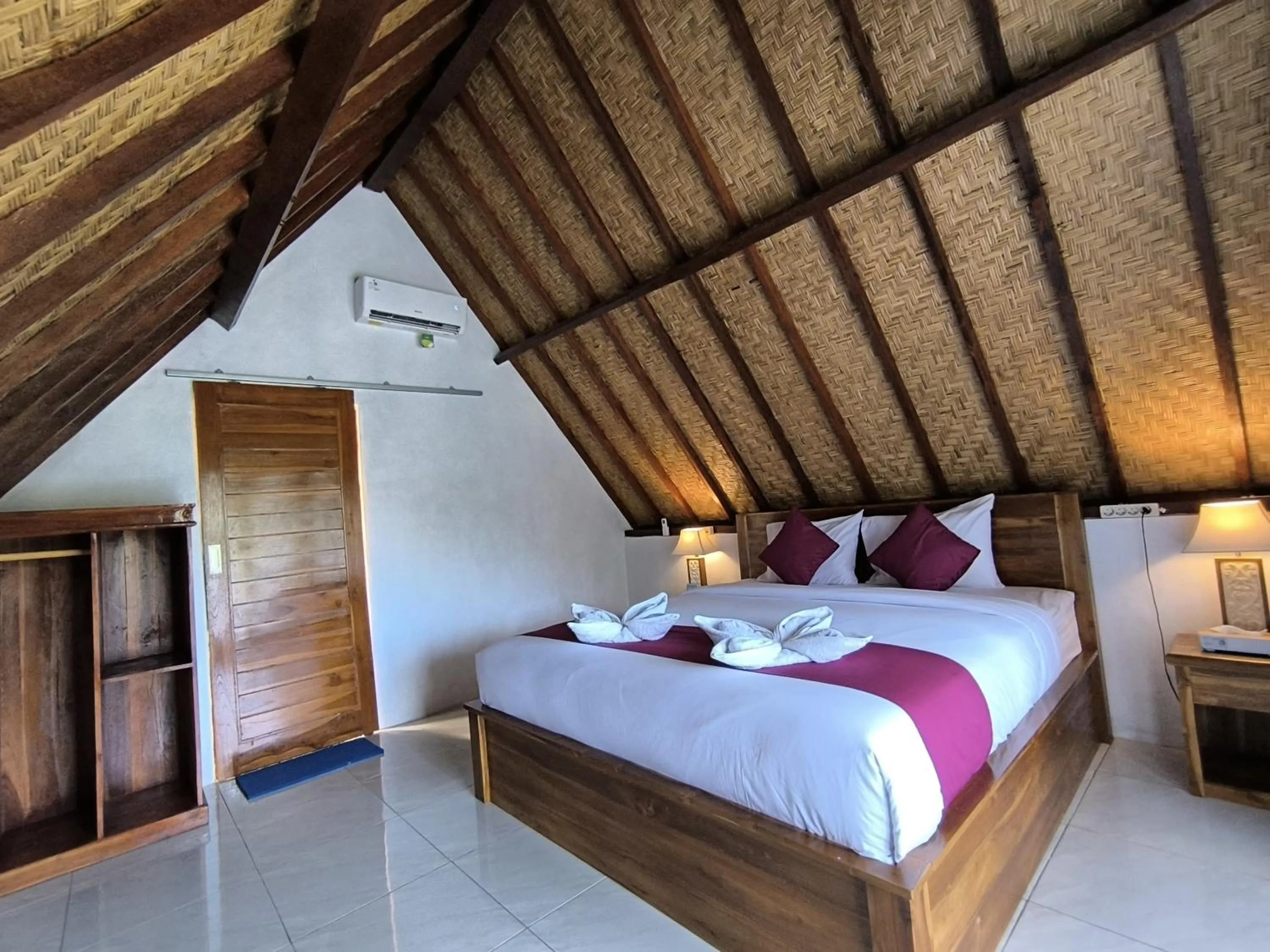 Bedroom, Bed in Sun Grace Penida Cottage