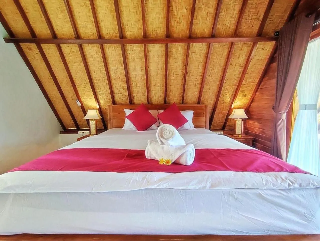 Bedroom, Bed in Sun Grace Penida Cottage