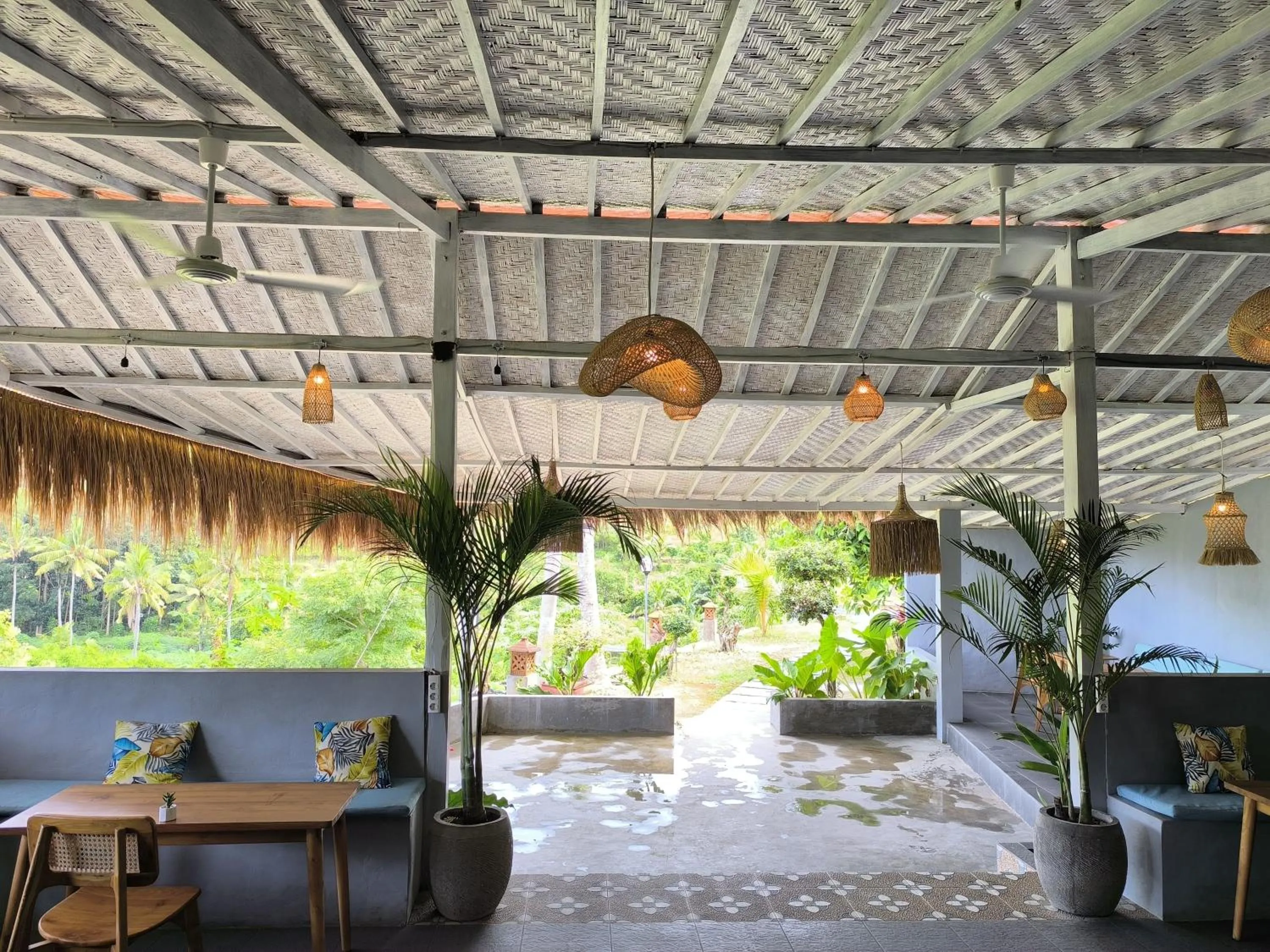 Seating area in Sun Grace Penida Cottage