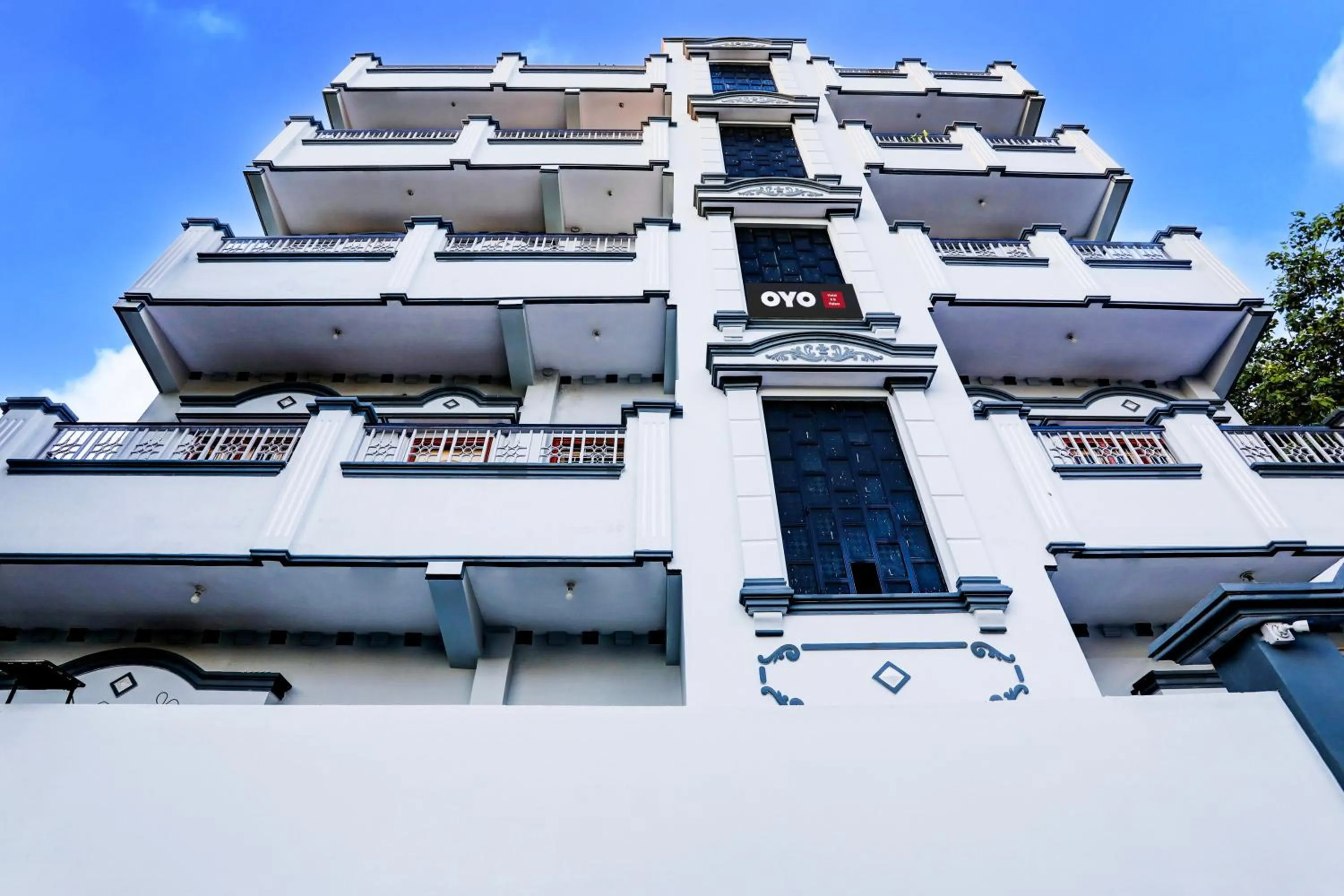 Facade/entrance in Hotel O R B Palace