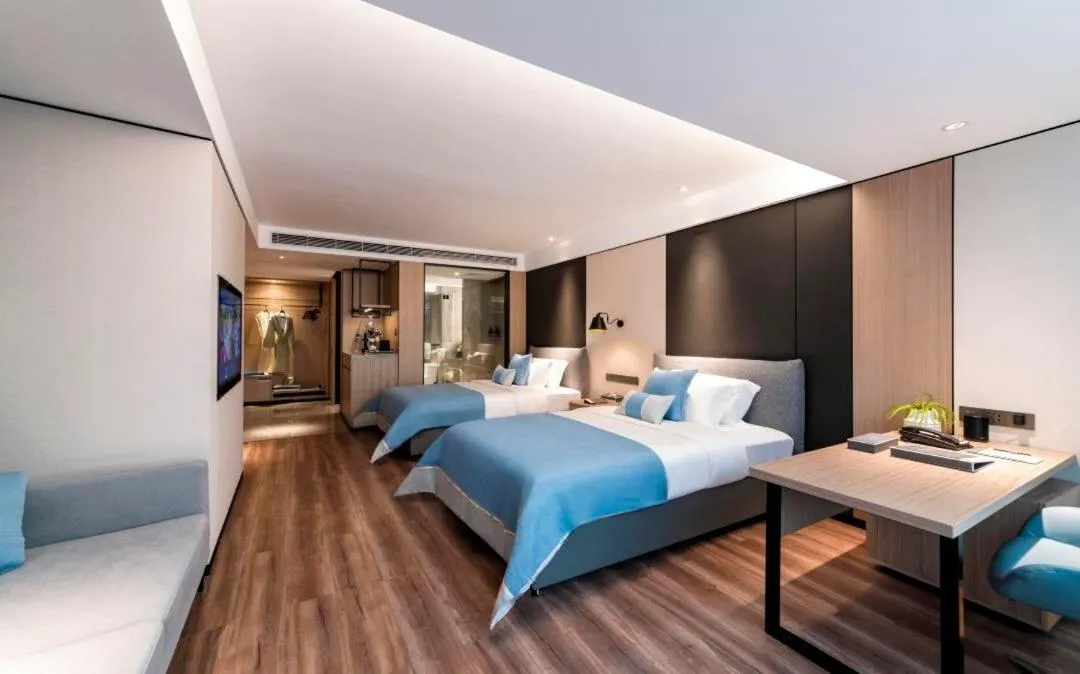 Bed in Mehood Lestie, Dongguan International Exhibition Center