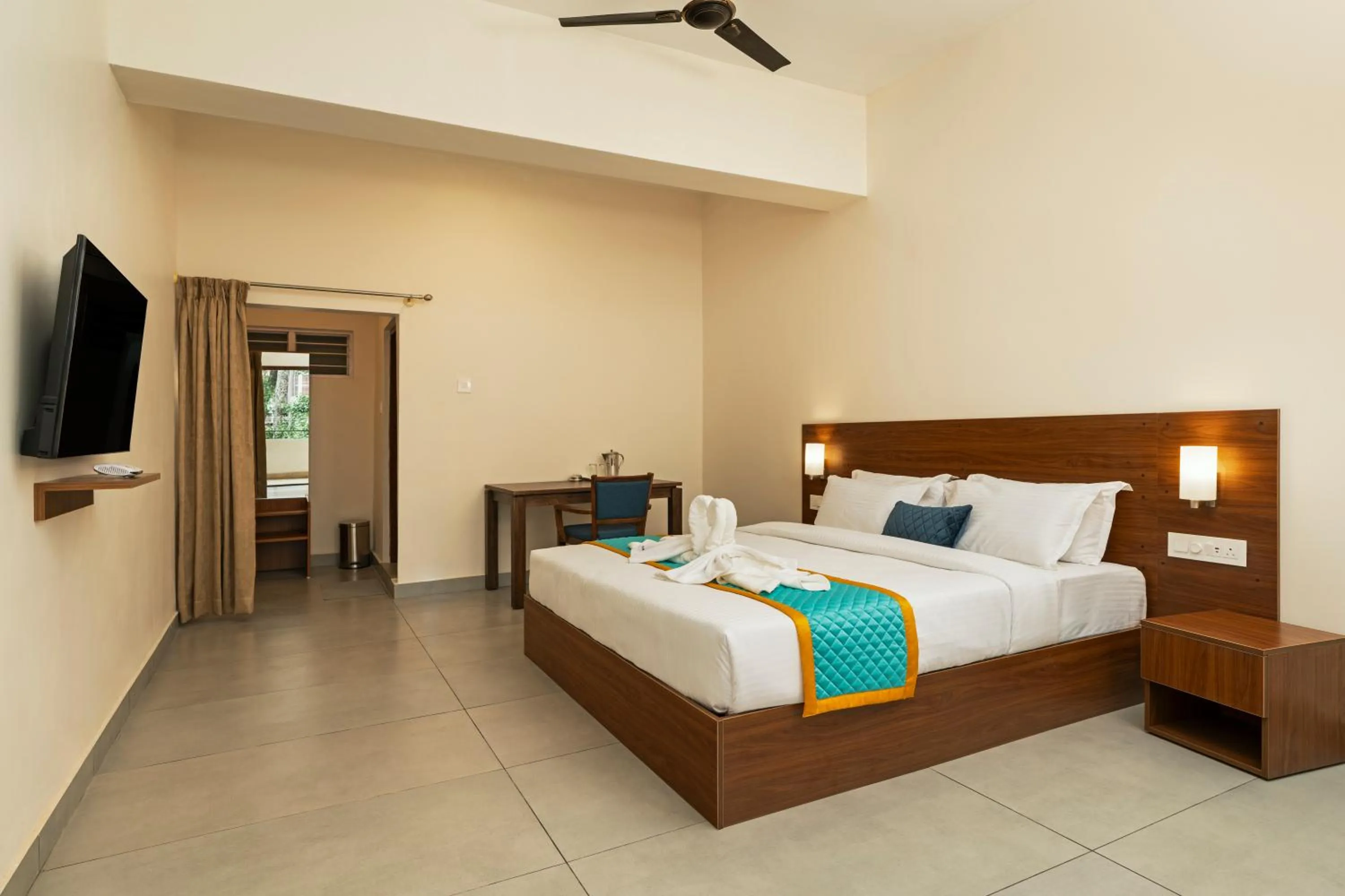 Bedroom, Bed in Sri Ramakrishna Hotel