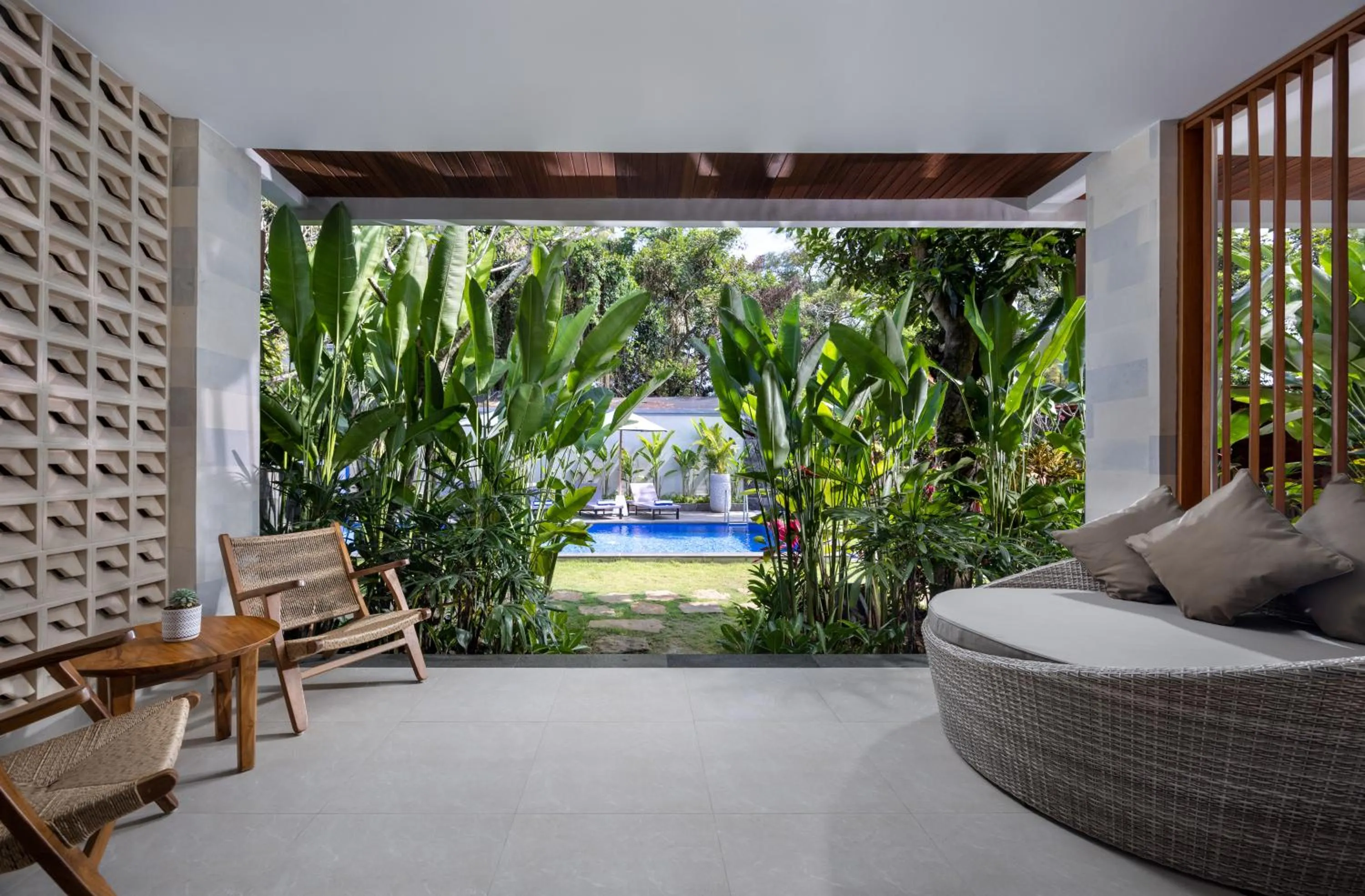 Balcony/Terrace in Bhumi Sangtu Ubud