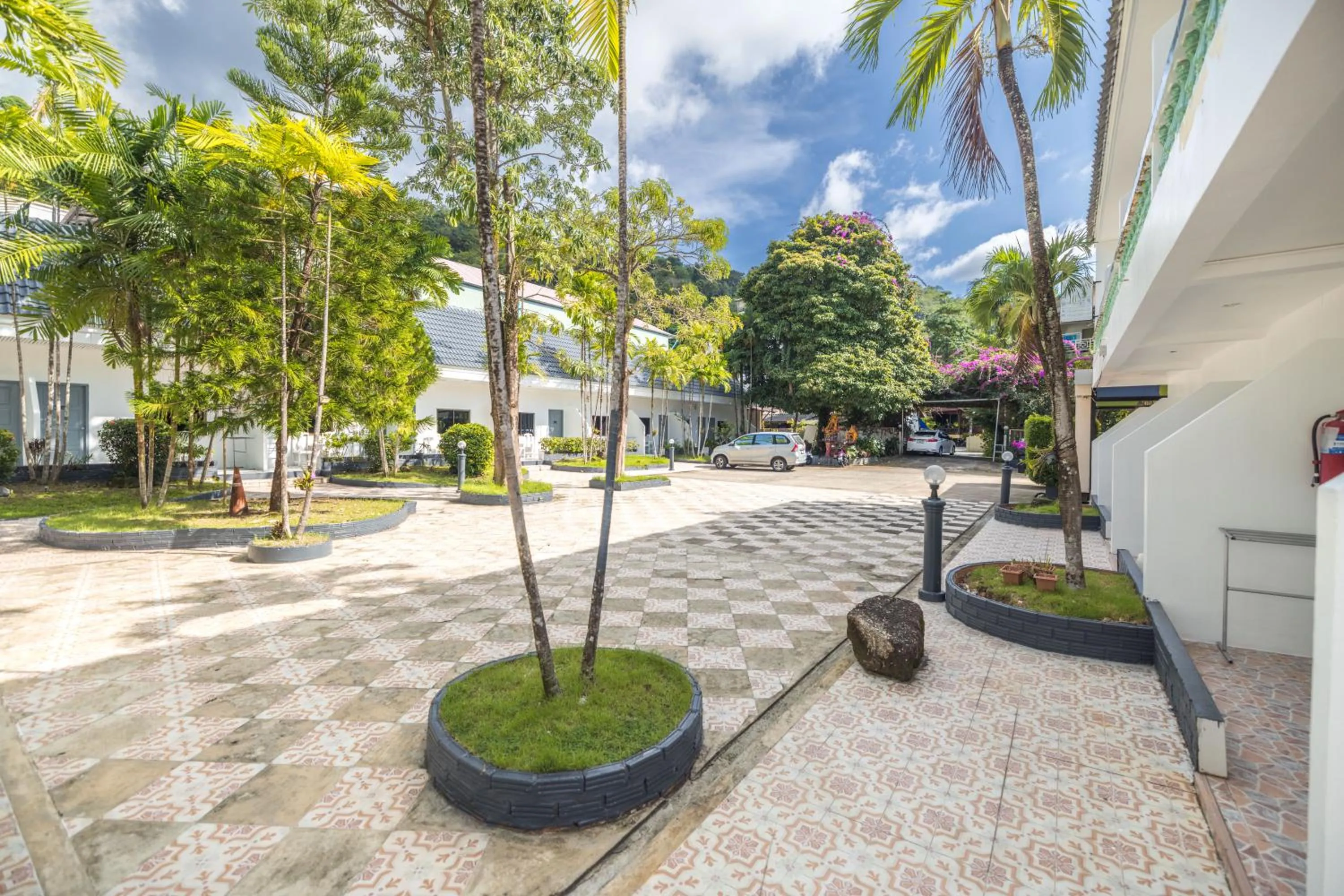 Garden in The coconut nanai resort