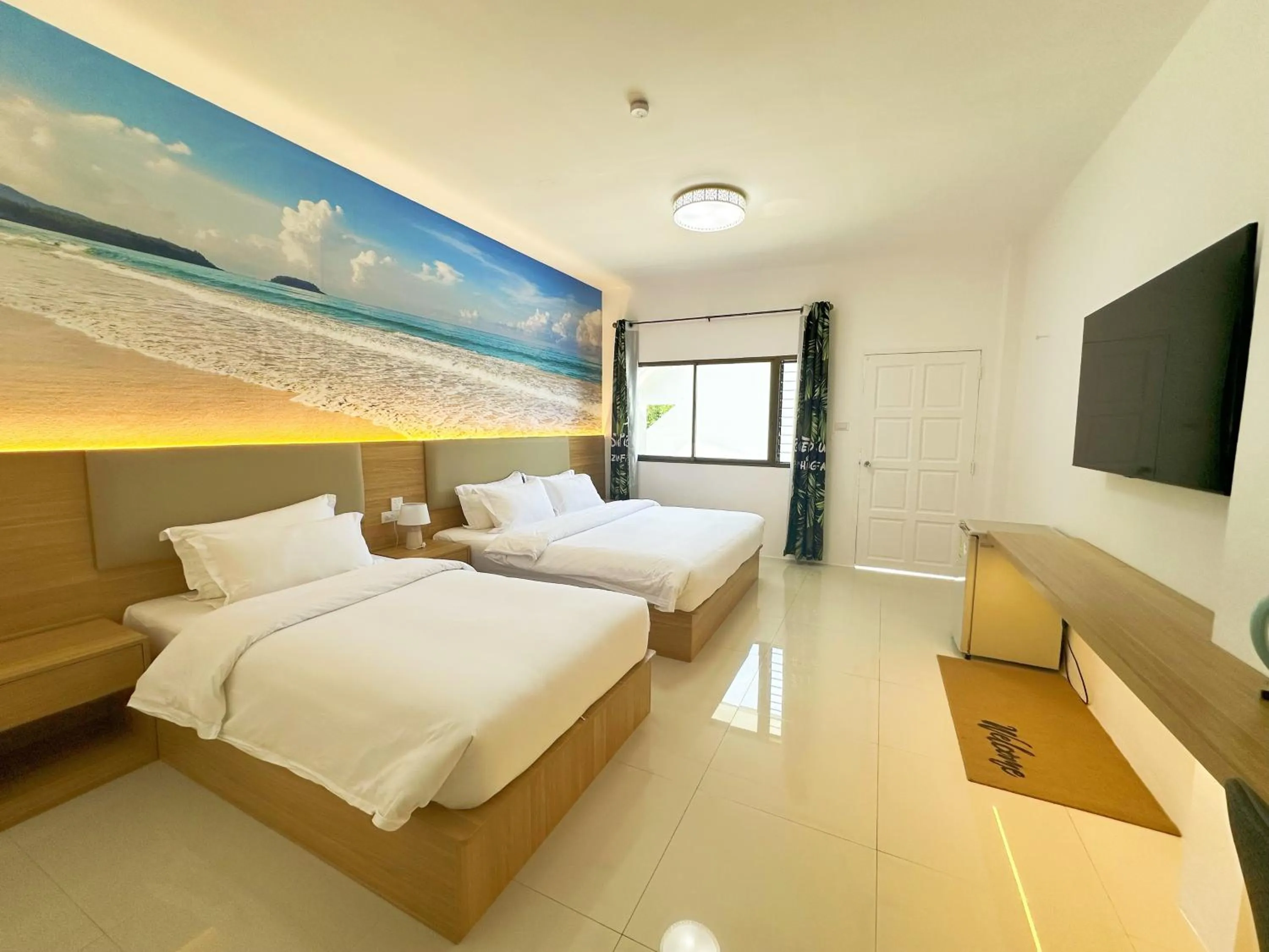 Bed in The coconut nanai resort