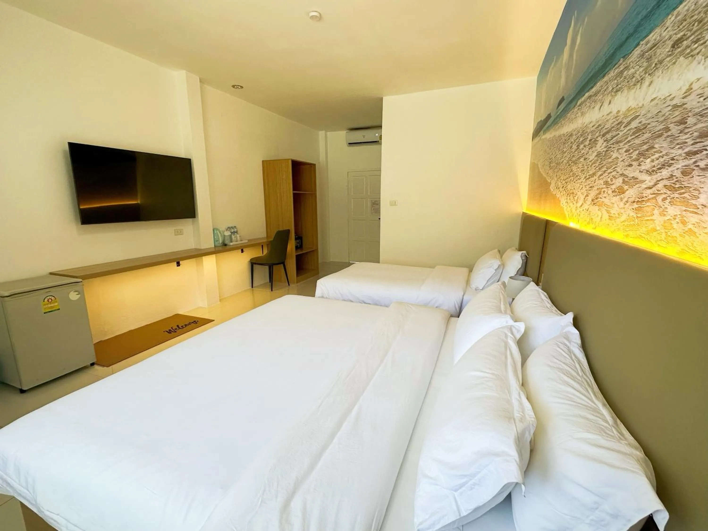 Bed in The coconut nanai resort