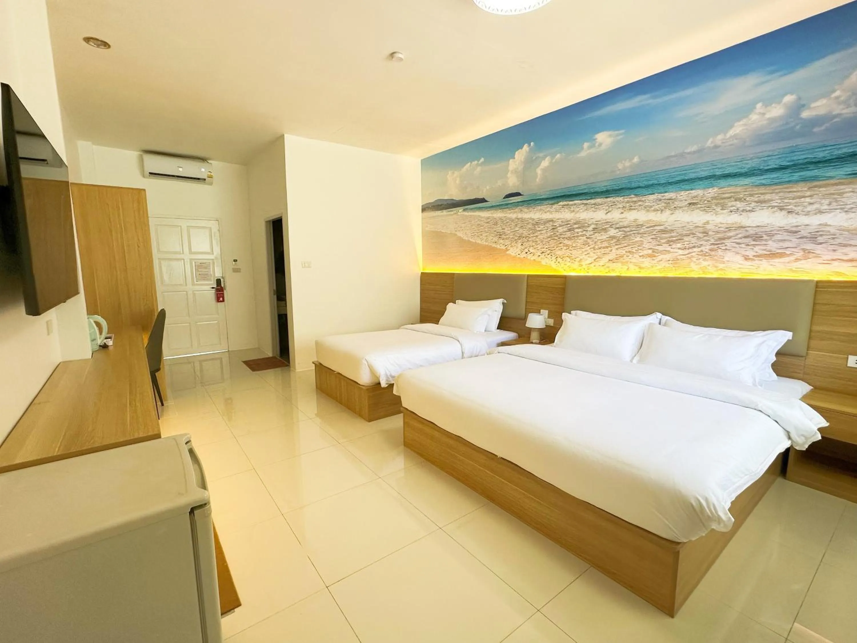 Bed in The coconut nanai resort