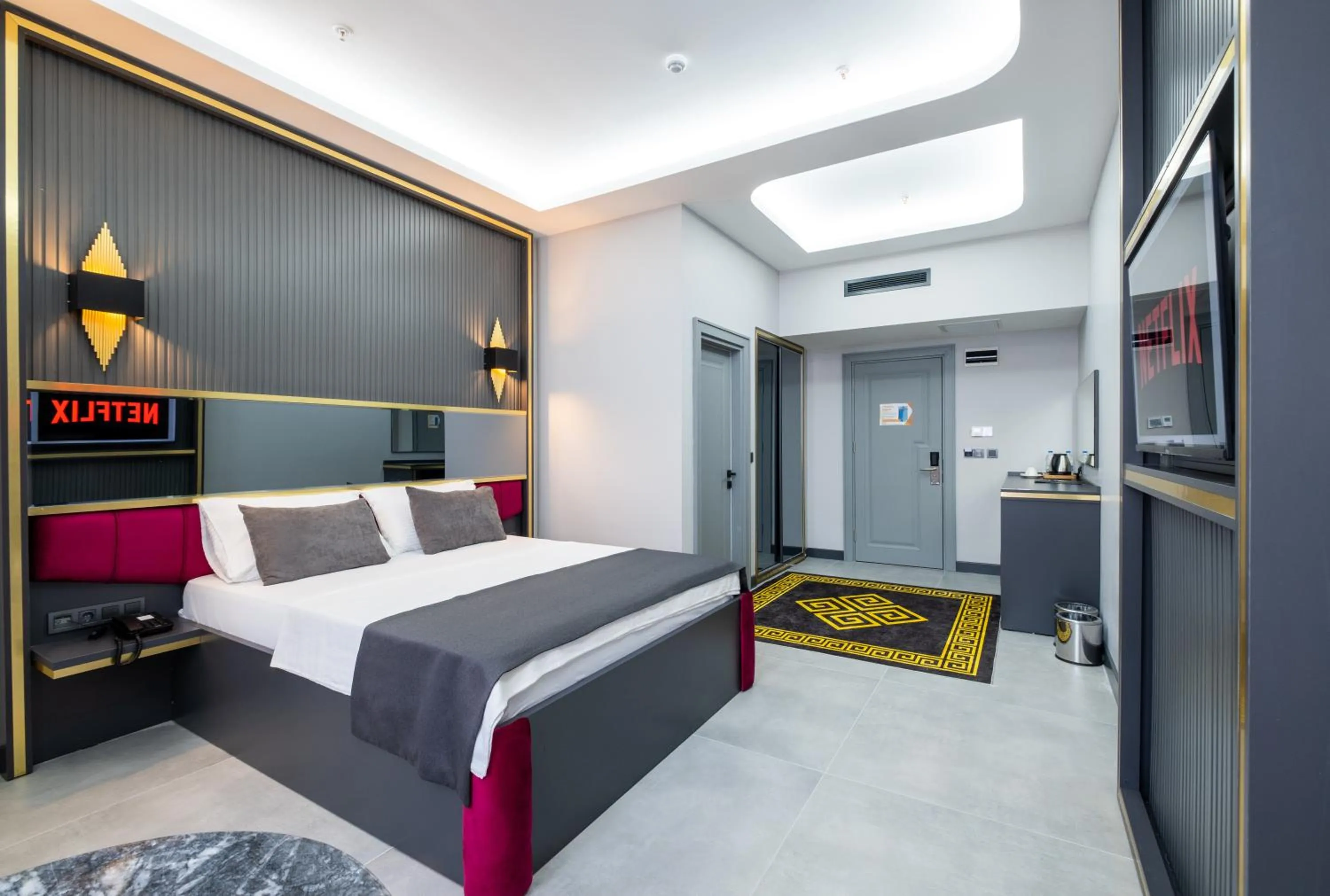 Bed in 216 Prestige Hotel