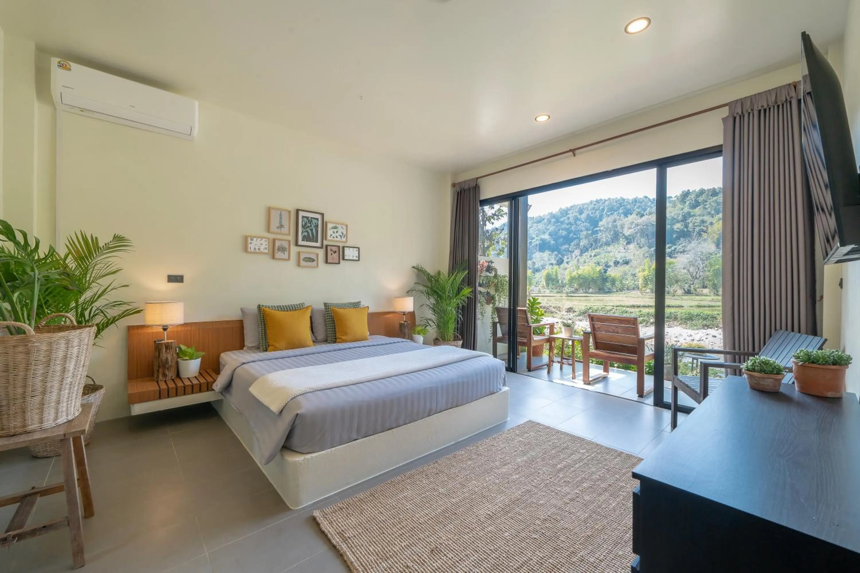 Bedroom, Bed in Sirin Farm Chiang Rai