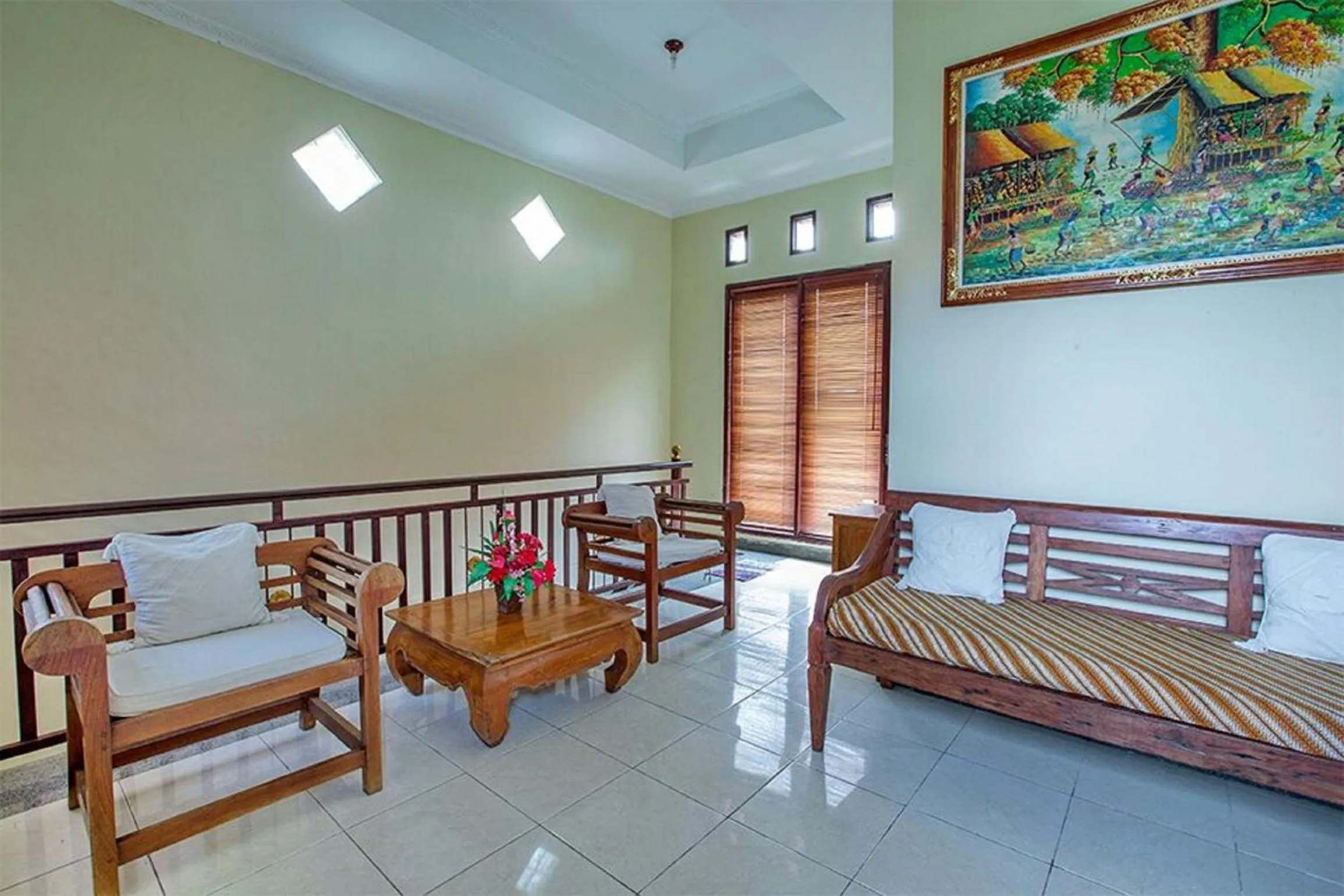 Living room in Villa Chandra