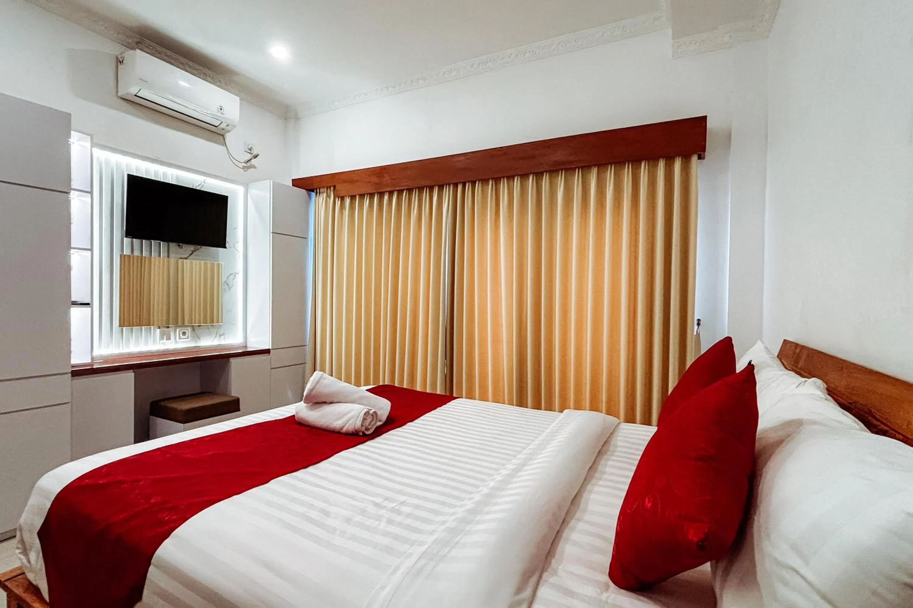 Bedroom, Bed in The Wahyu Villa Uluwatu