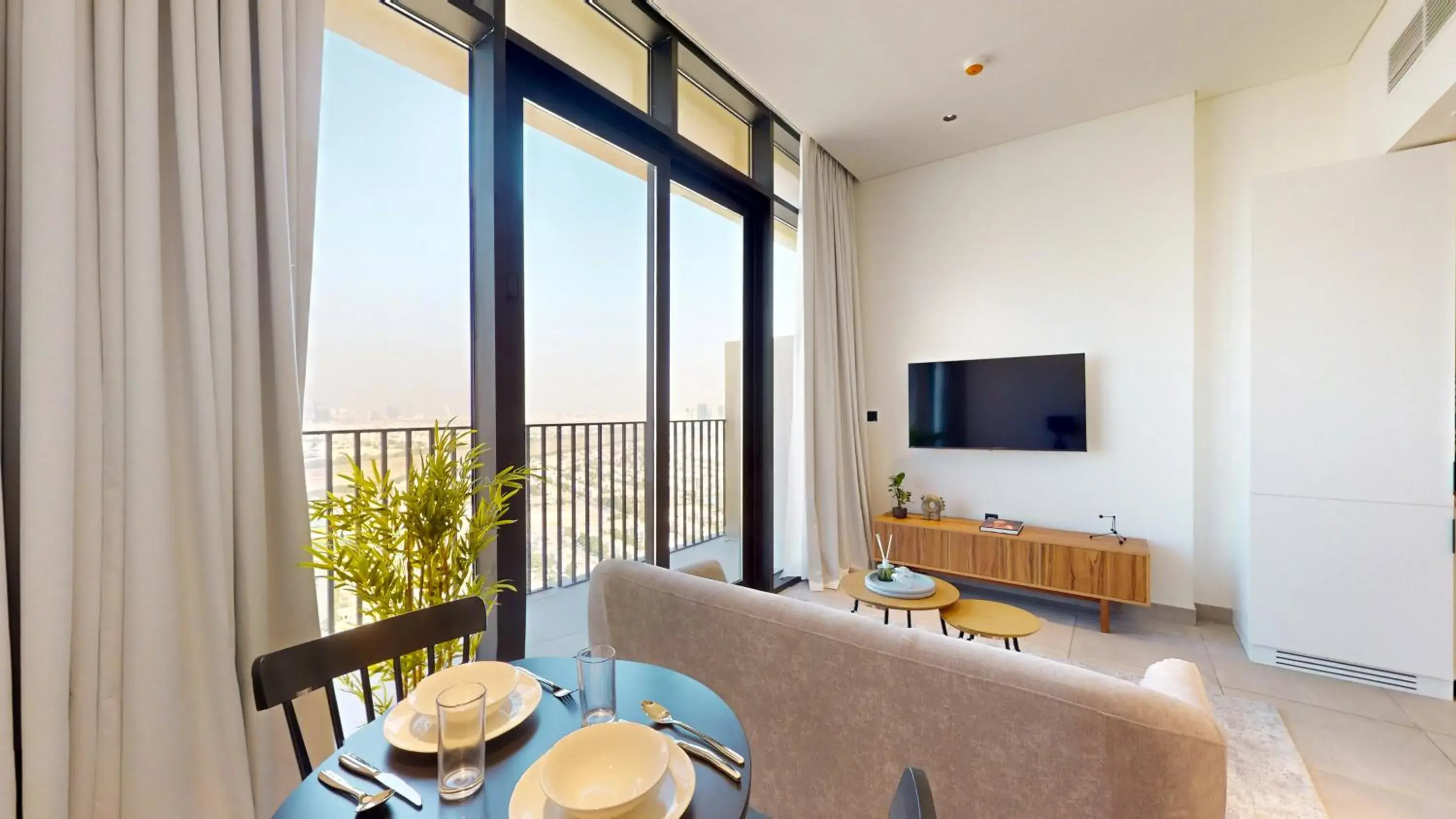 Two-Bedroom Deluxe Apartment with Balcony in The Community Jumeirah Village Two-Bedroom Deluxe Apartment with Balcony in The Community Jumeirah Village