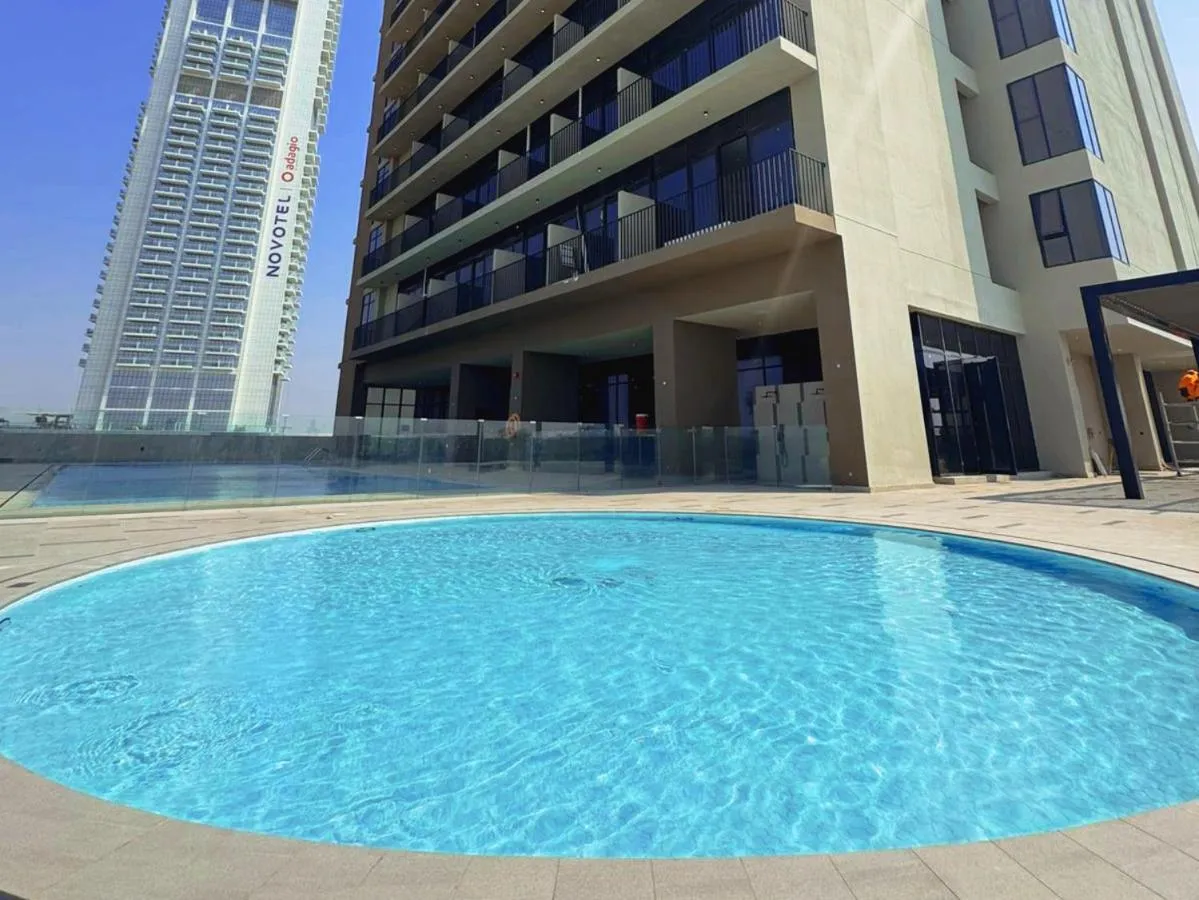Pool view in The Community Jumeirah Village