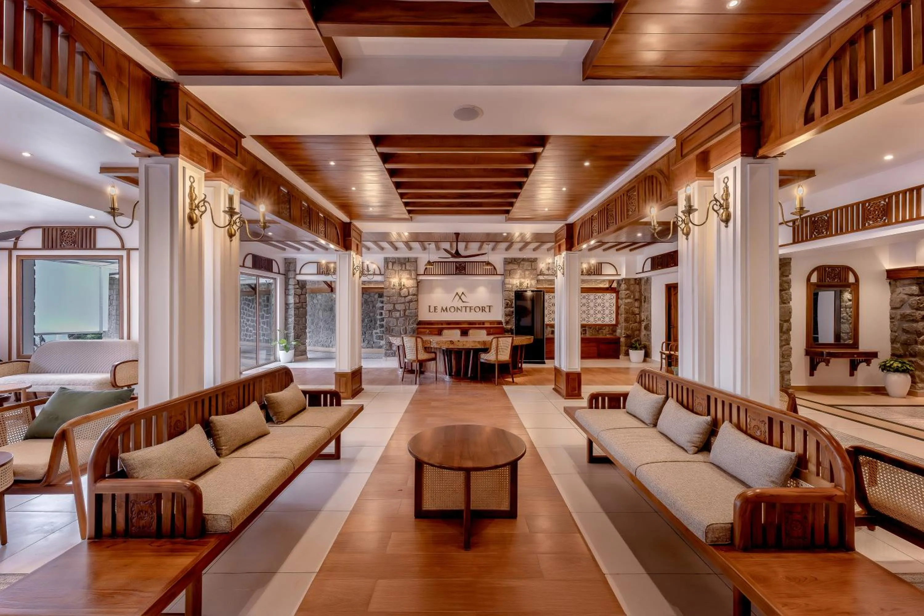 Lobby or reception in Le Montfort Resort