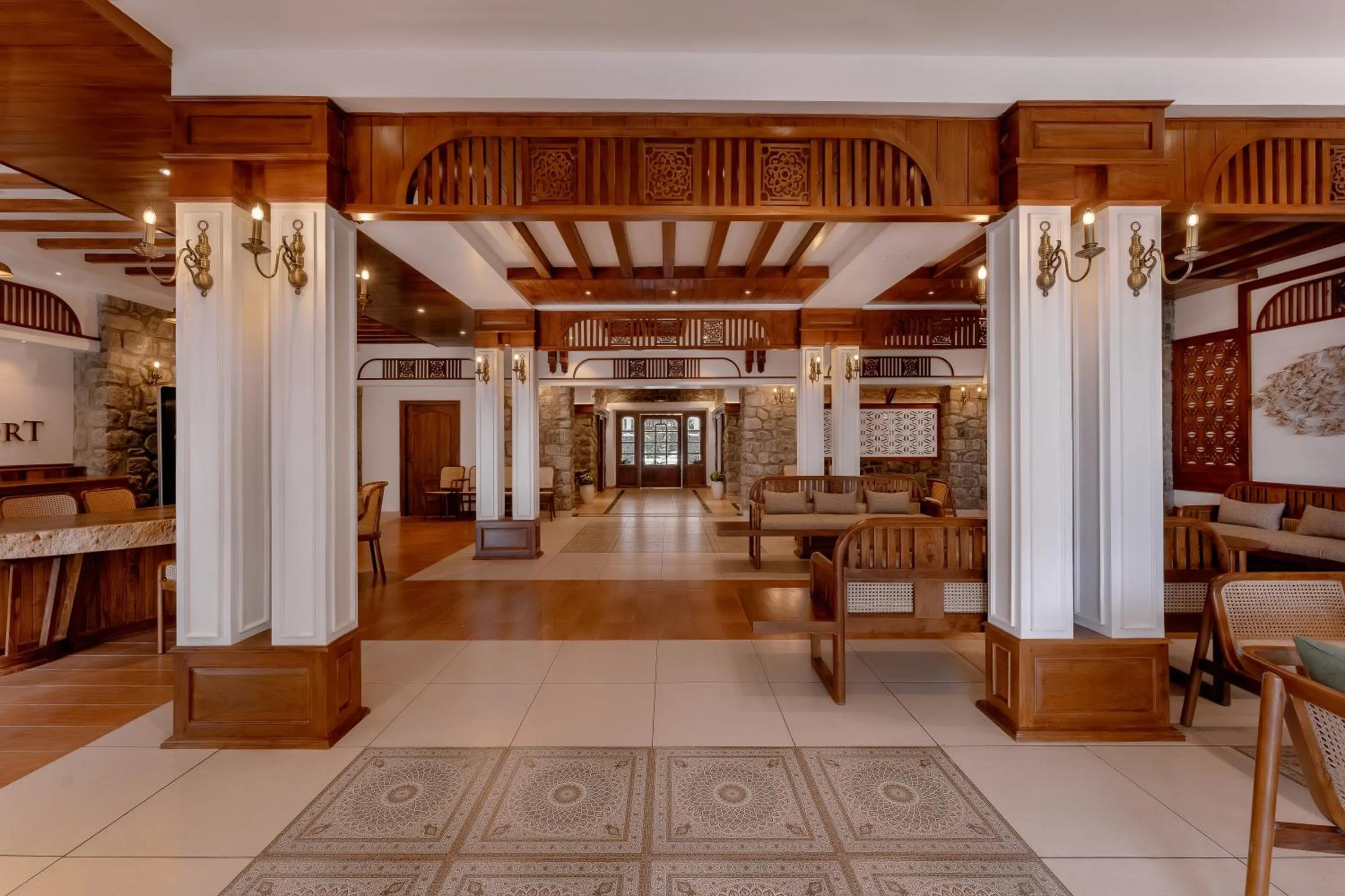 Lobby or reception in Le Montfort Resort
