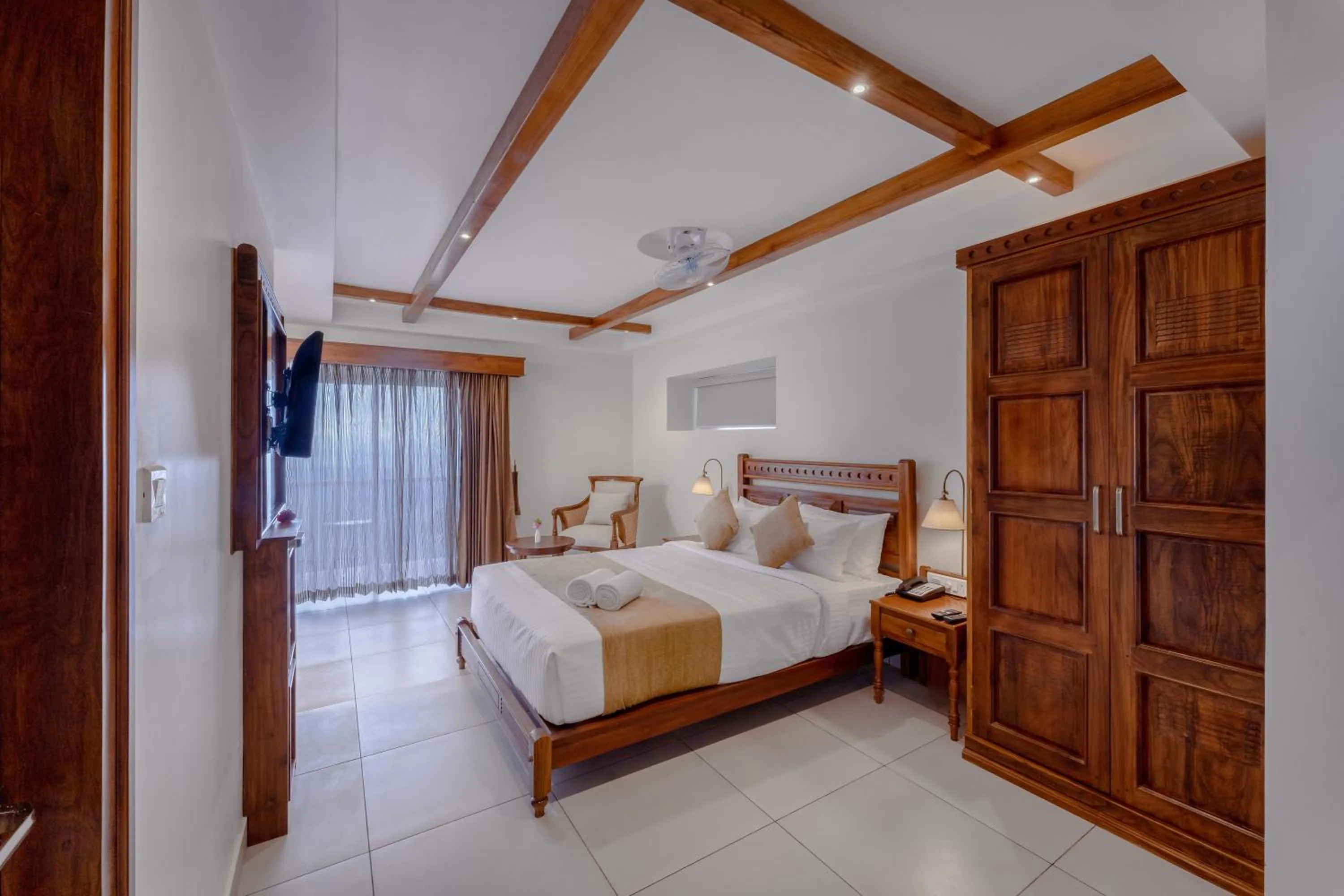 Bed in Le Montfort Resort