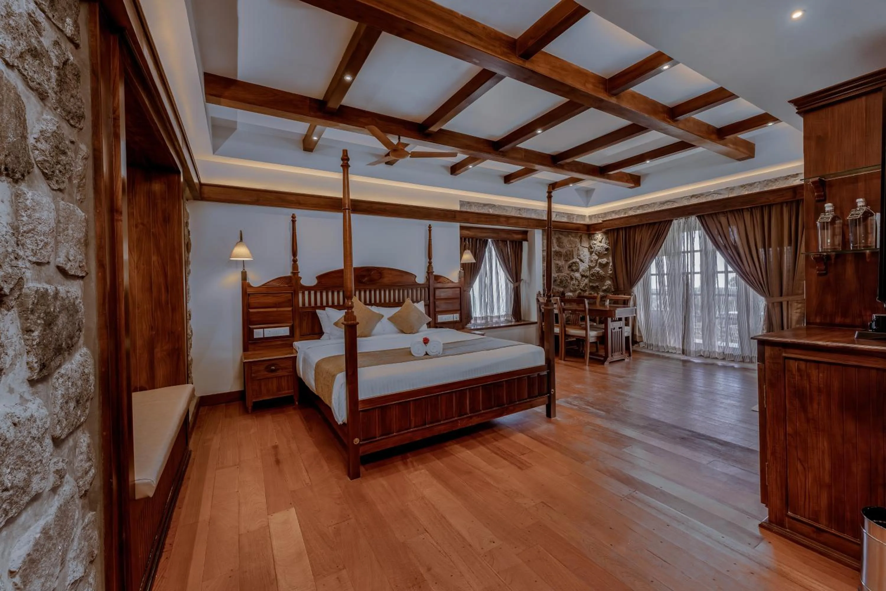 Bed in Le Montfort Resort