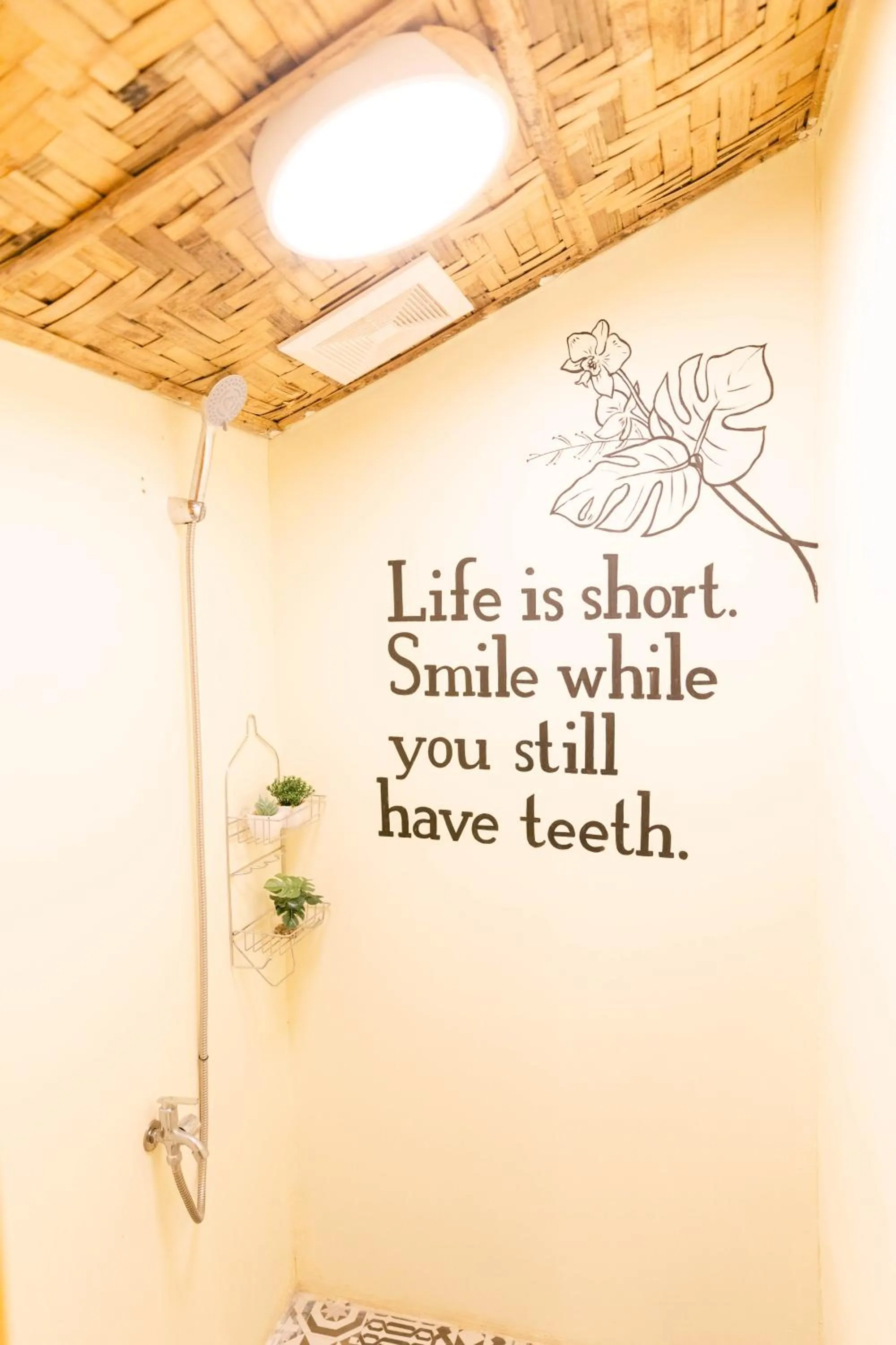 Text overlay in katana siargao