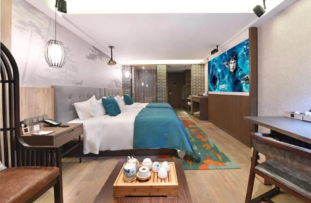 Bed in Mehood Lestie, Xi'an Bell and Drum Tower South Gate