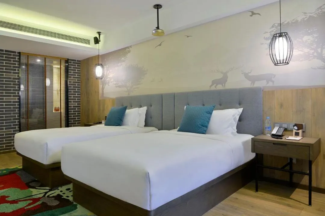 Bed in Mehood Lestie, Xi'an Bell and Drum Tower South Gate