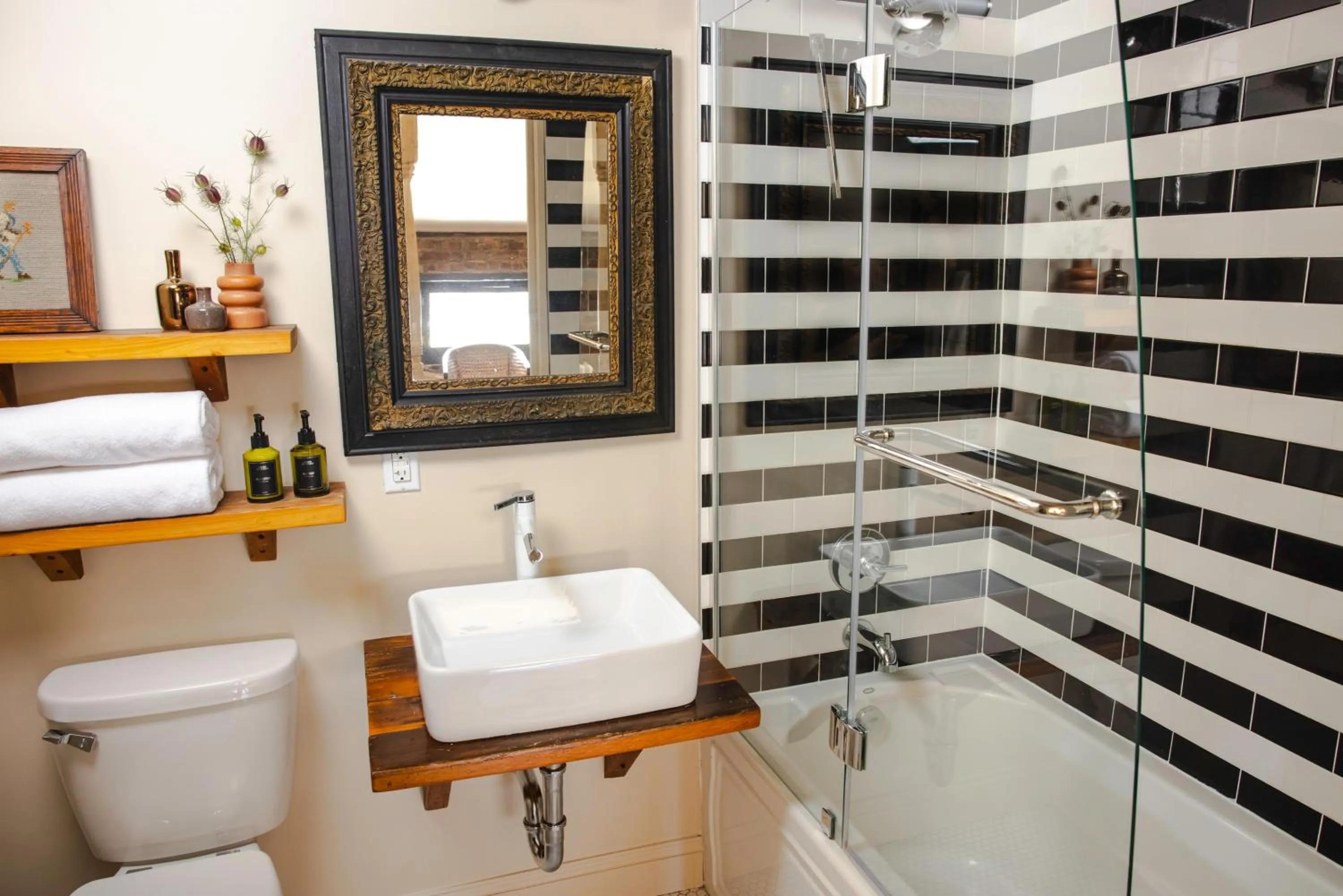 Bathroom in KIngston Carriage House