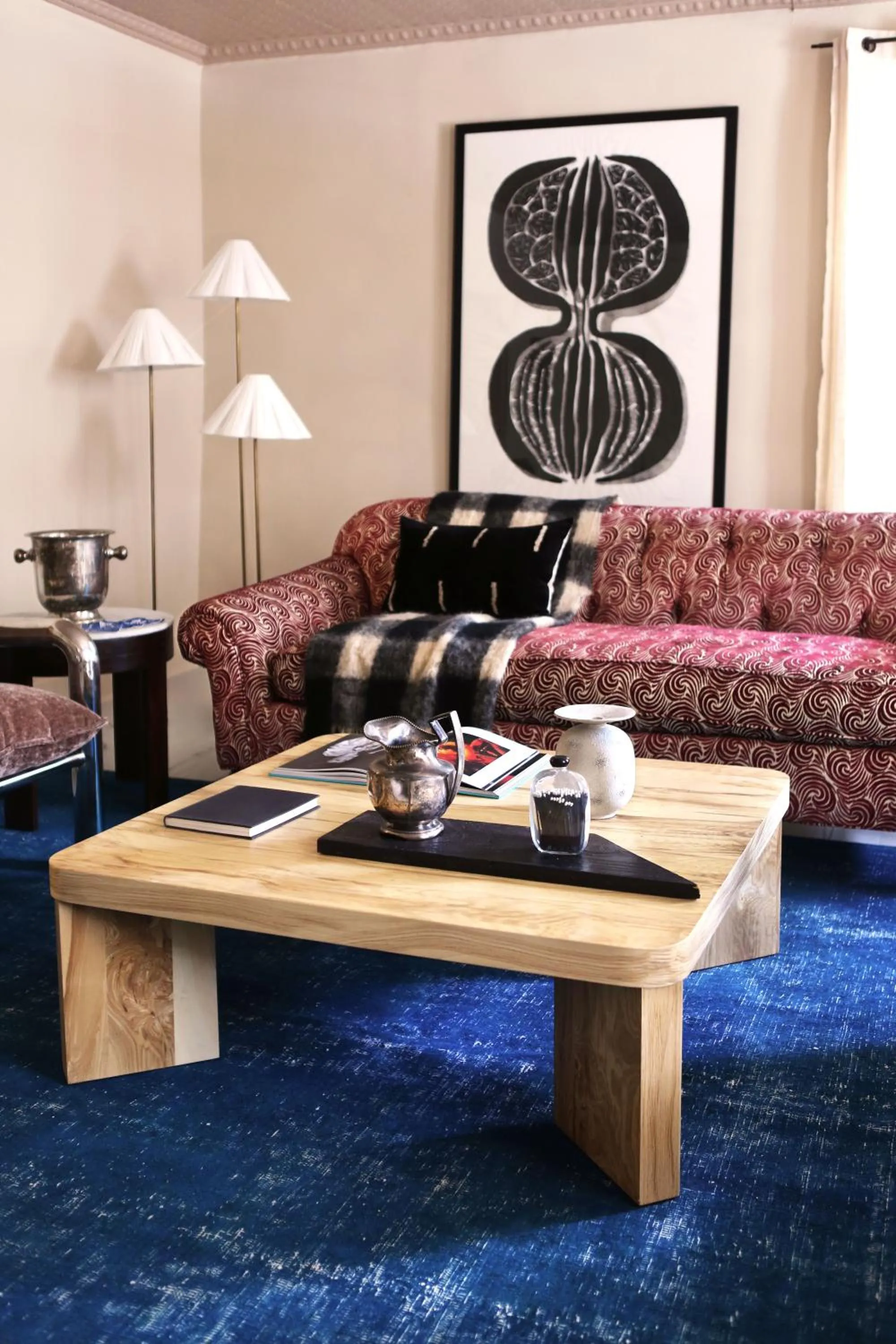 Living room in KIngston Carriage House