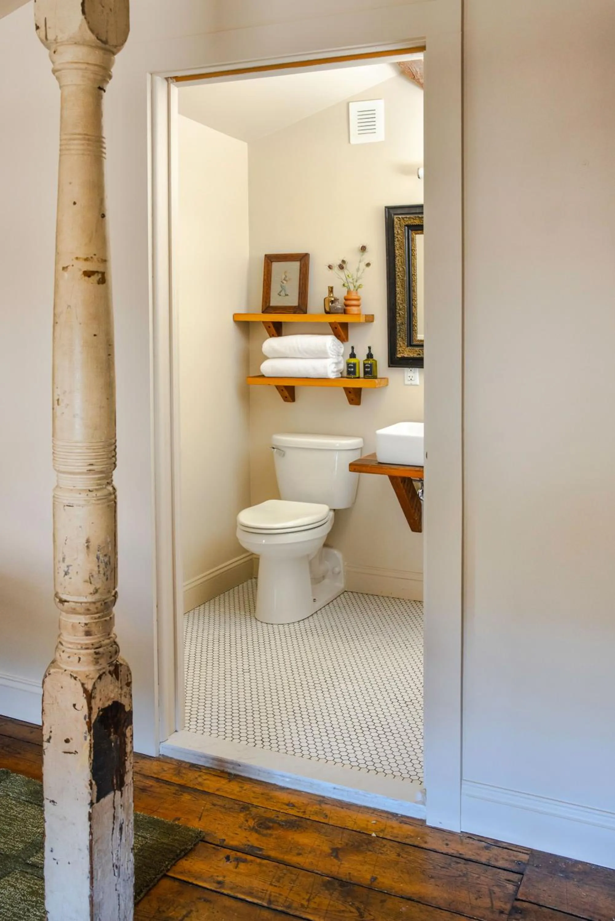 Bathroom in KIngston Carriage House