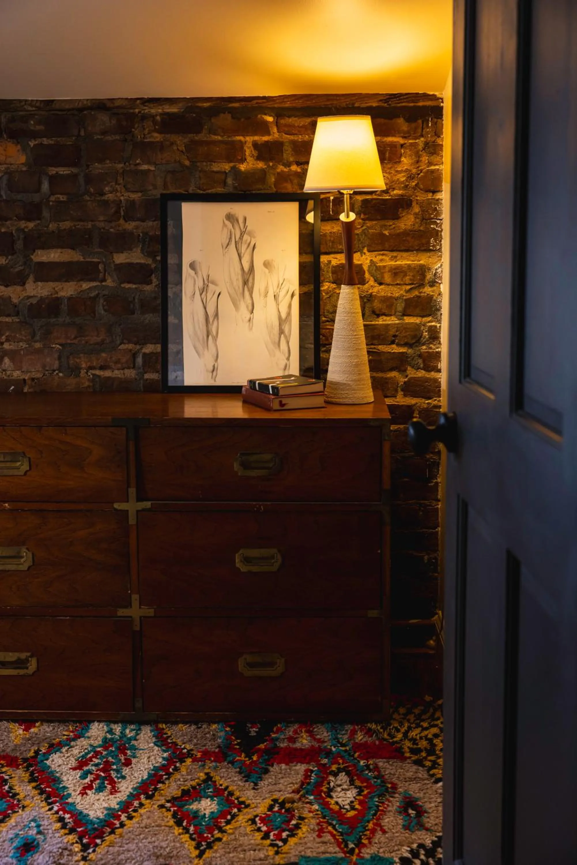 Decorative detail in KIngston Carriage House