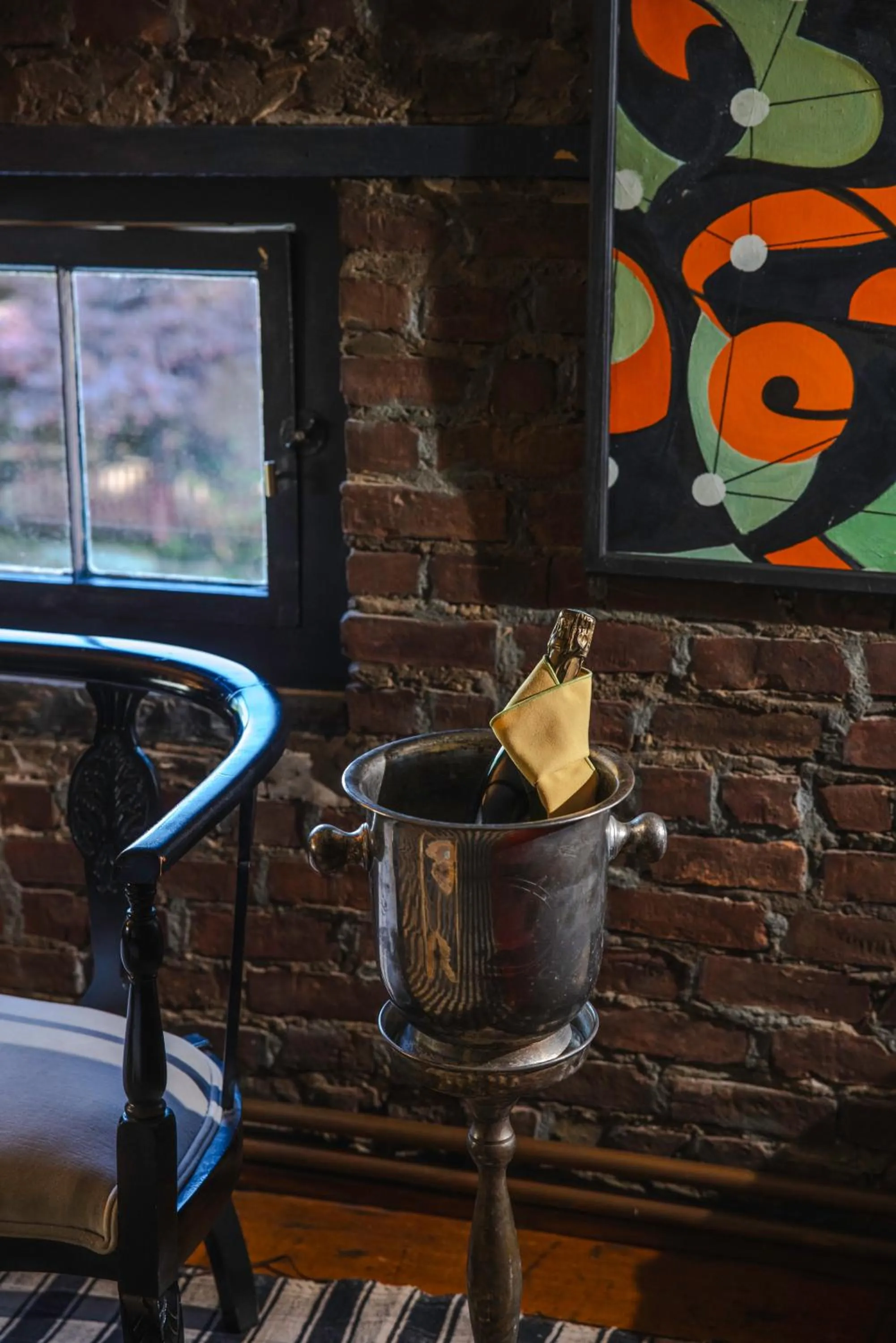 Decorative detail in KIngston Carriage House