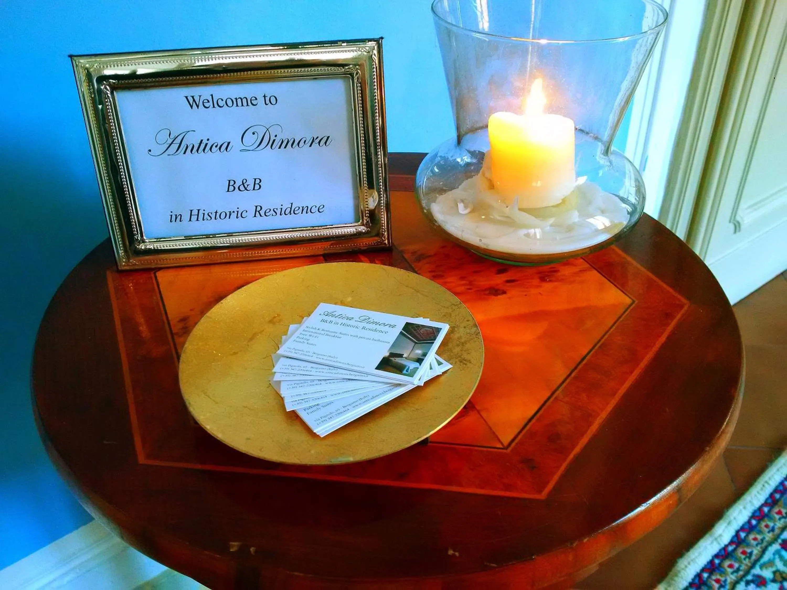 Decorative detail in Antica Dimora