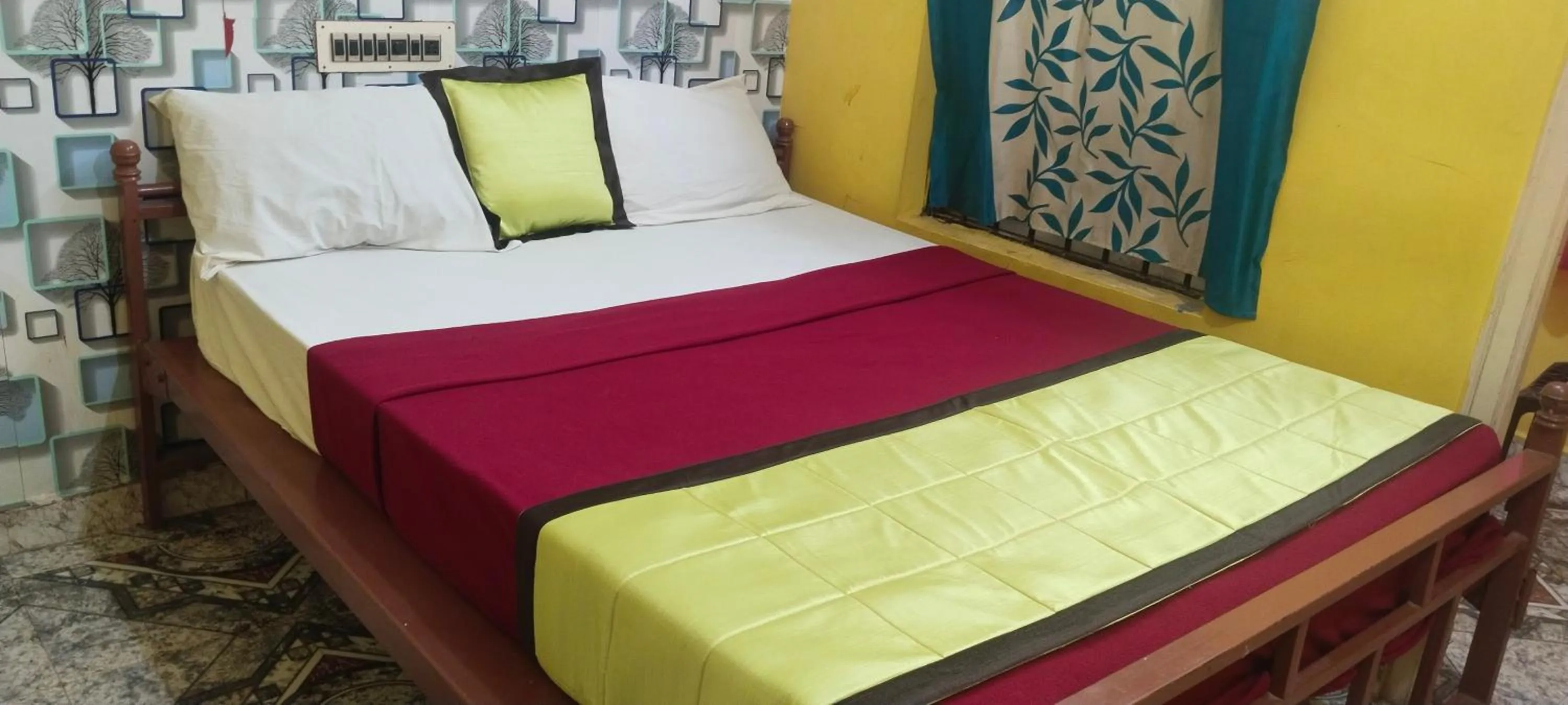 Bed in yelagiri residency