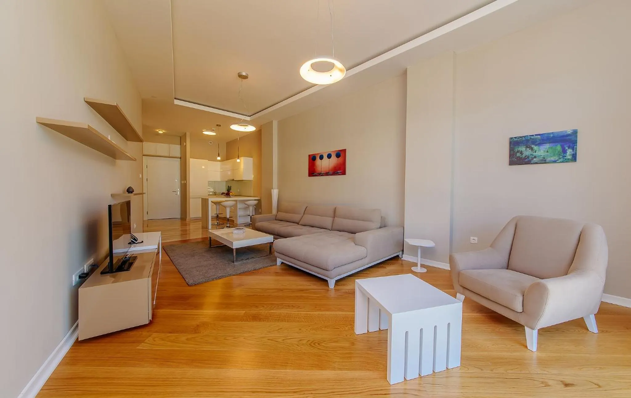 Living room in Hotel Tre Canne