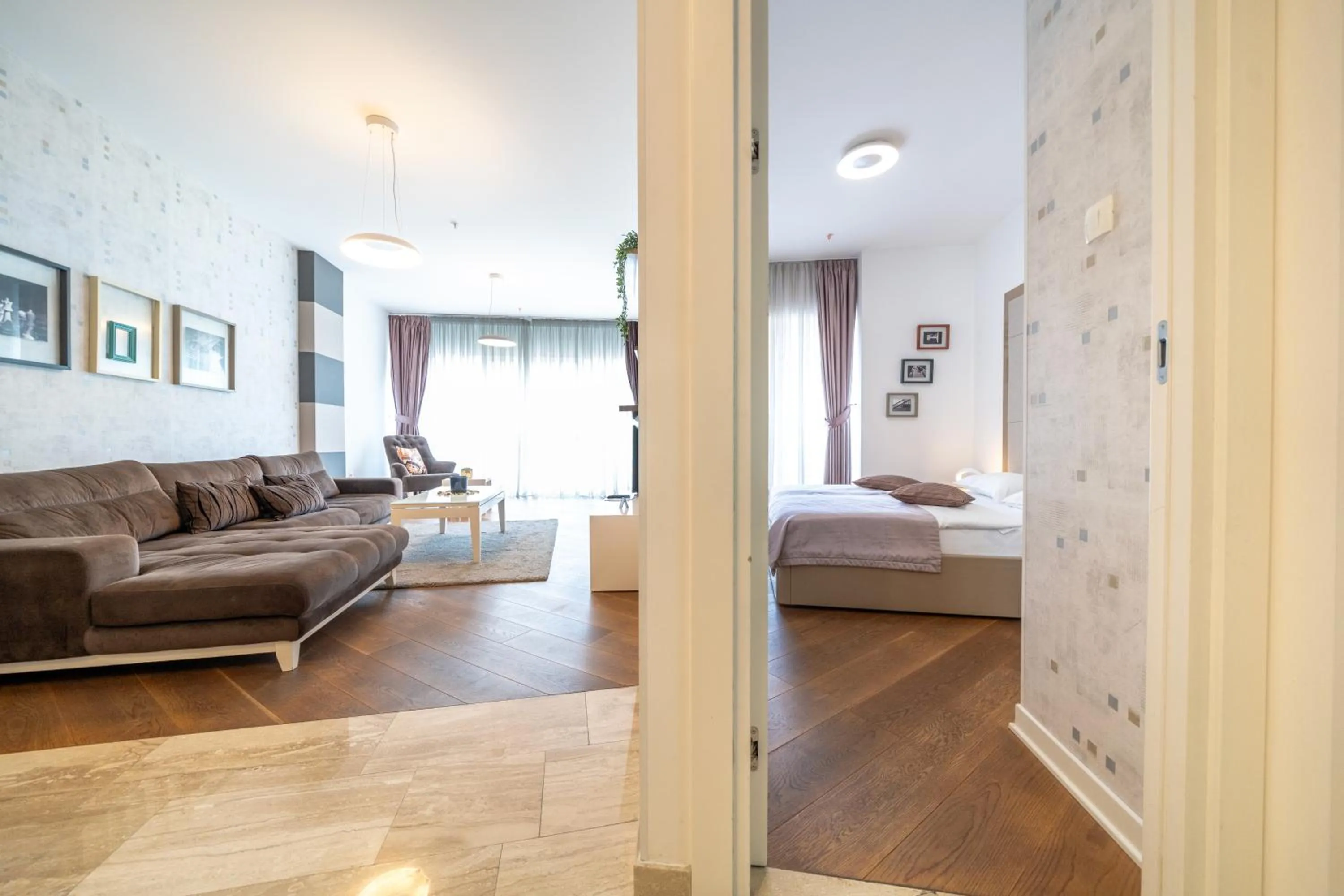 Bed in Hotel Tre Canne