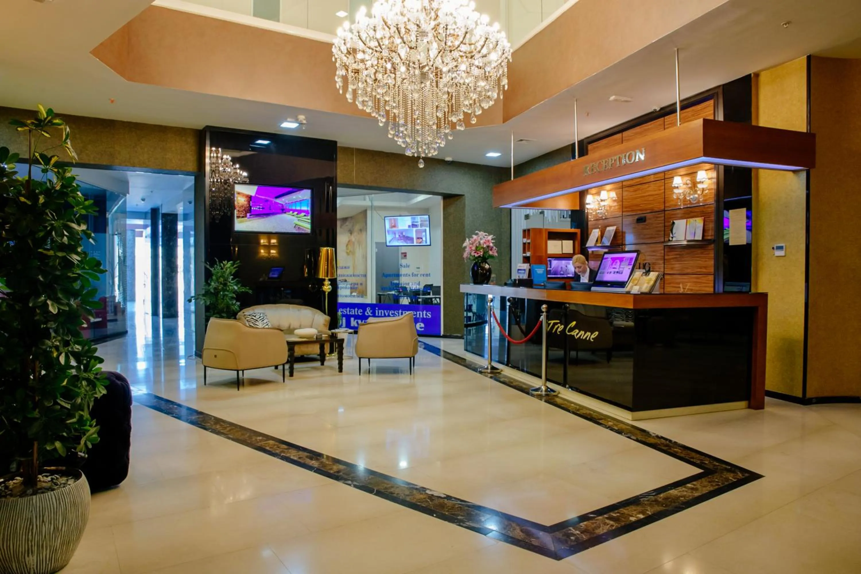 Property building in Hotel Tre Canne