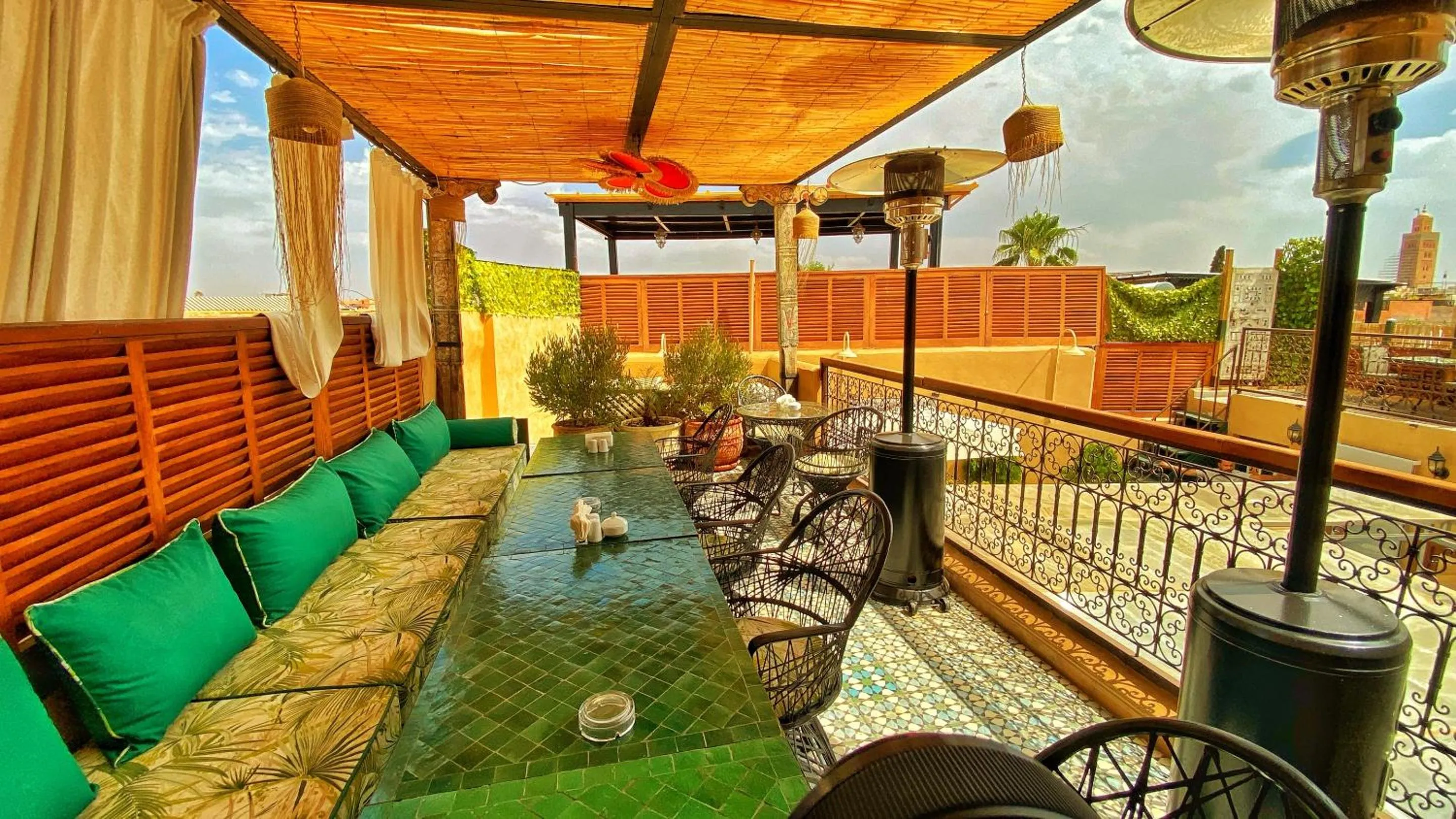 Patio in The Little Hara