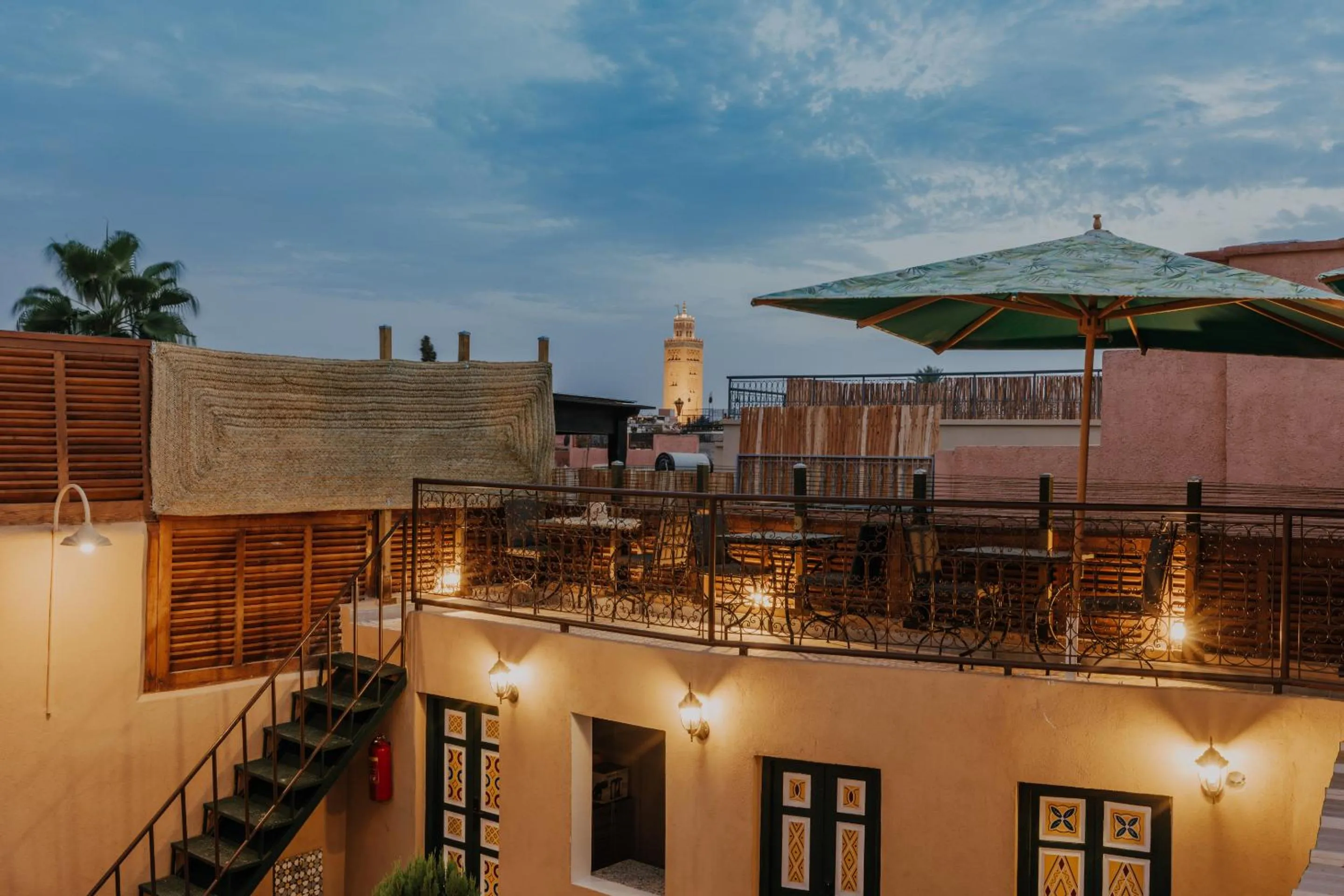 Patio in The Little Hara