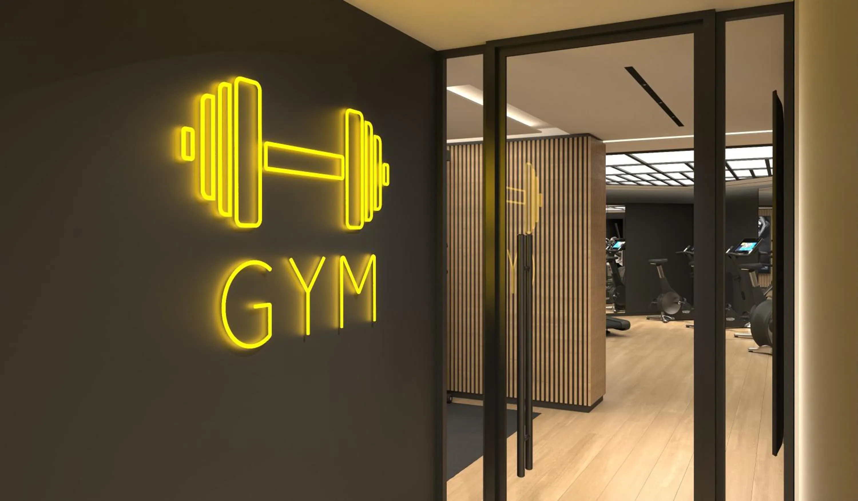 Fitness centre/facilities in Divani Escape - Adults Only