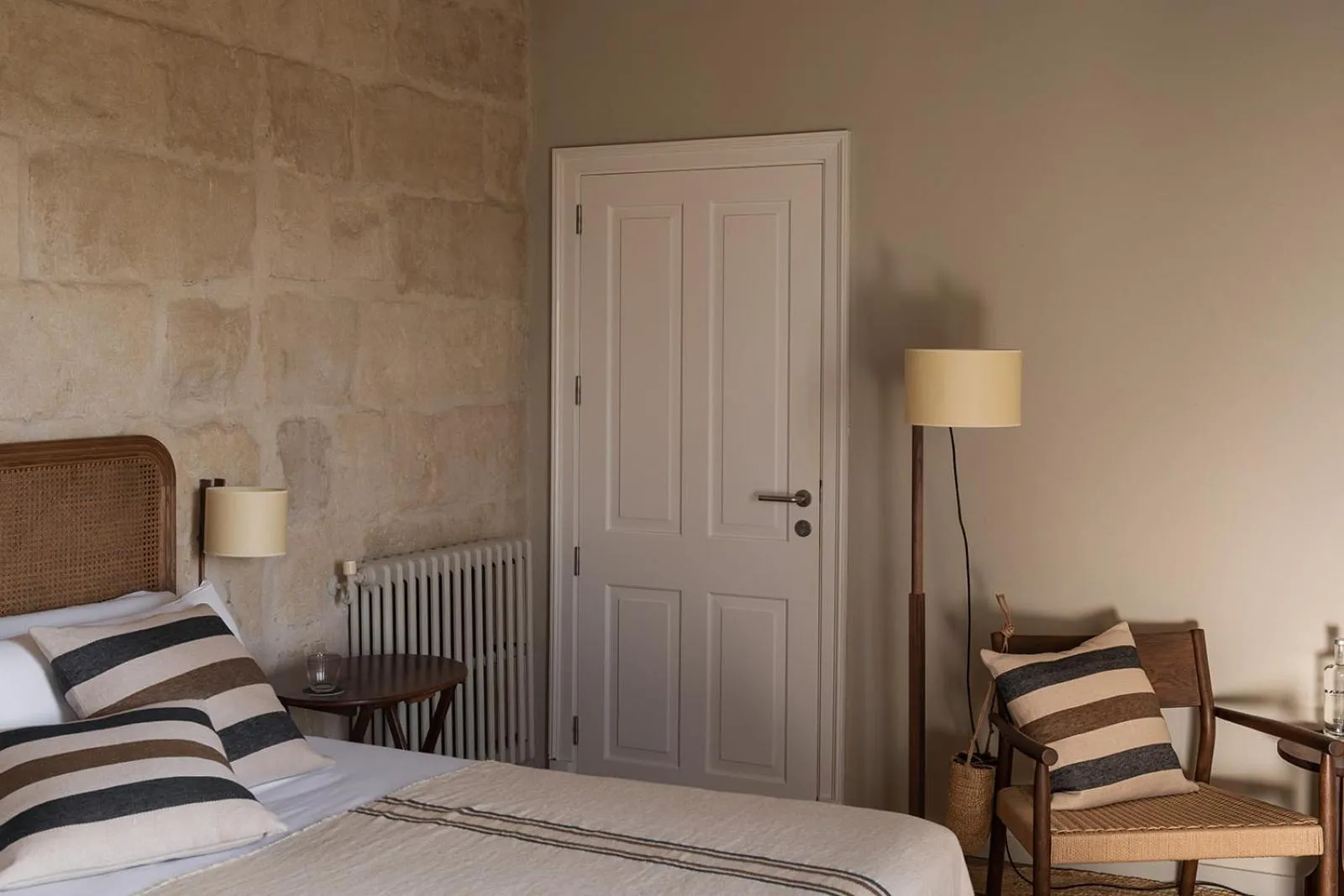 Bed in Binissaida Boutique Hotel