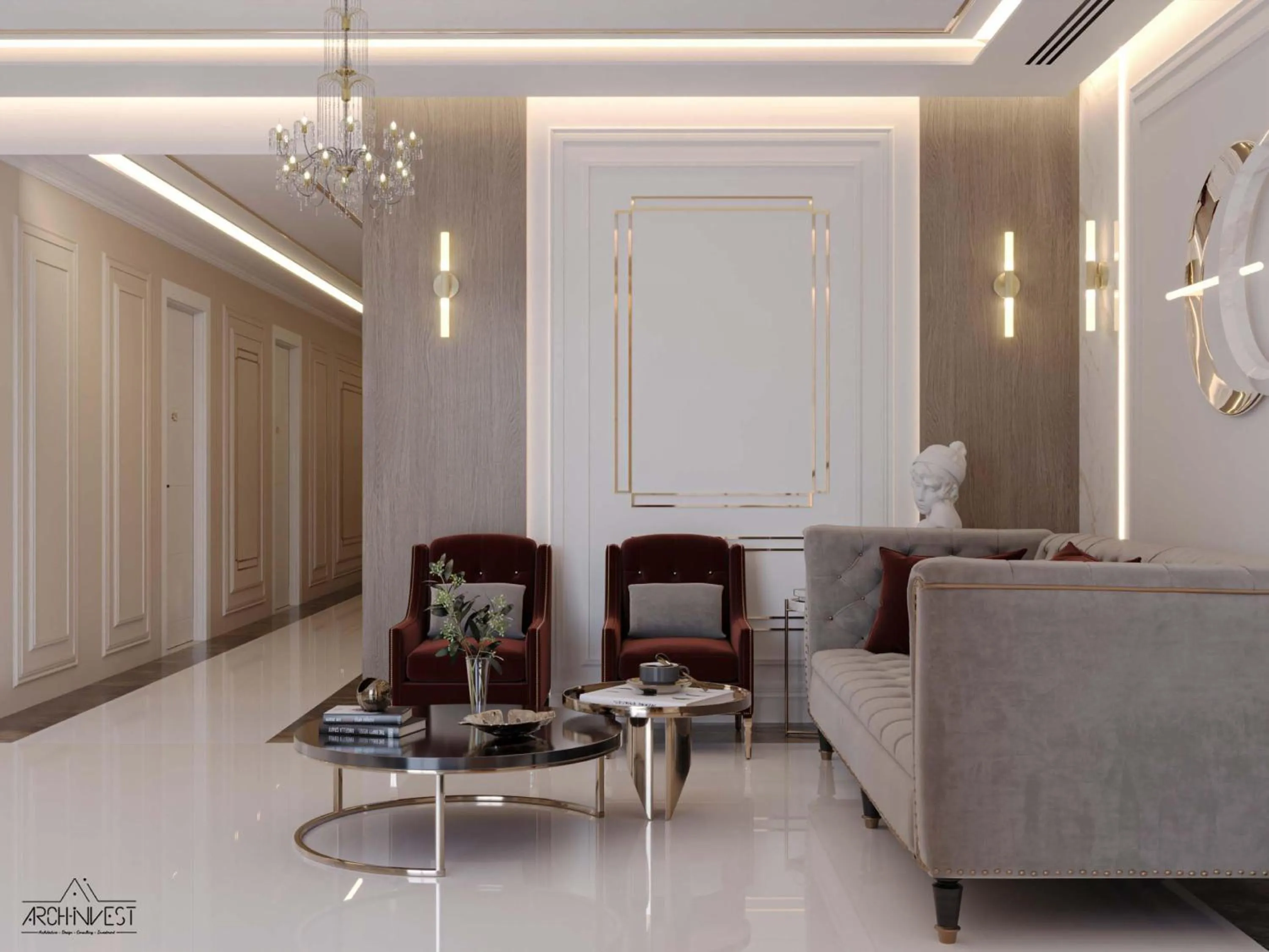 Lobby or reception in Holiday Hotel