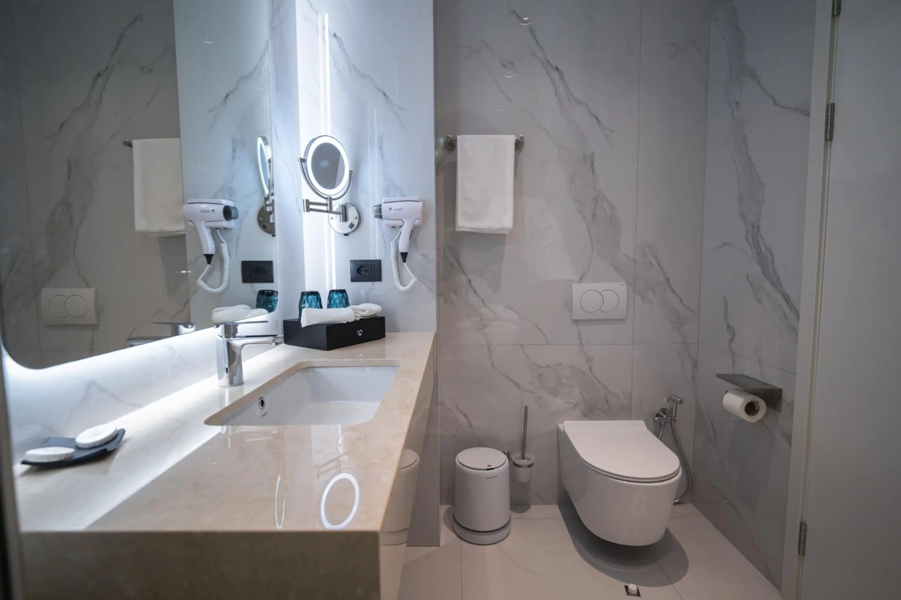 Shower in Holiday Hotel