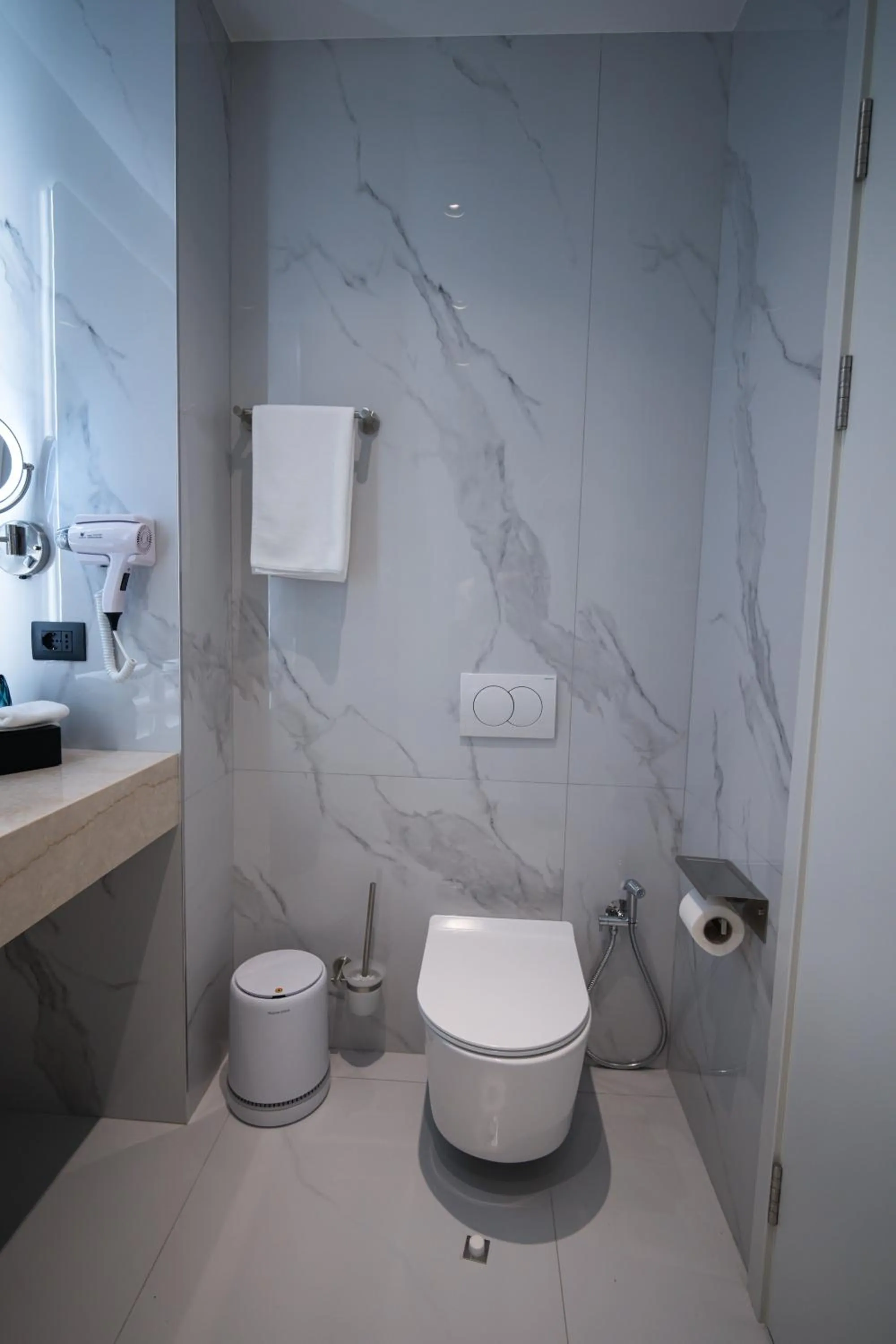 Shower in Holiday Hotel