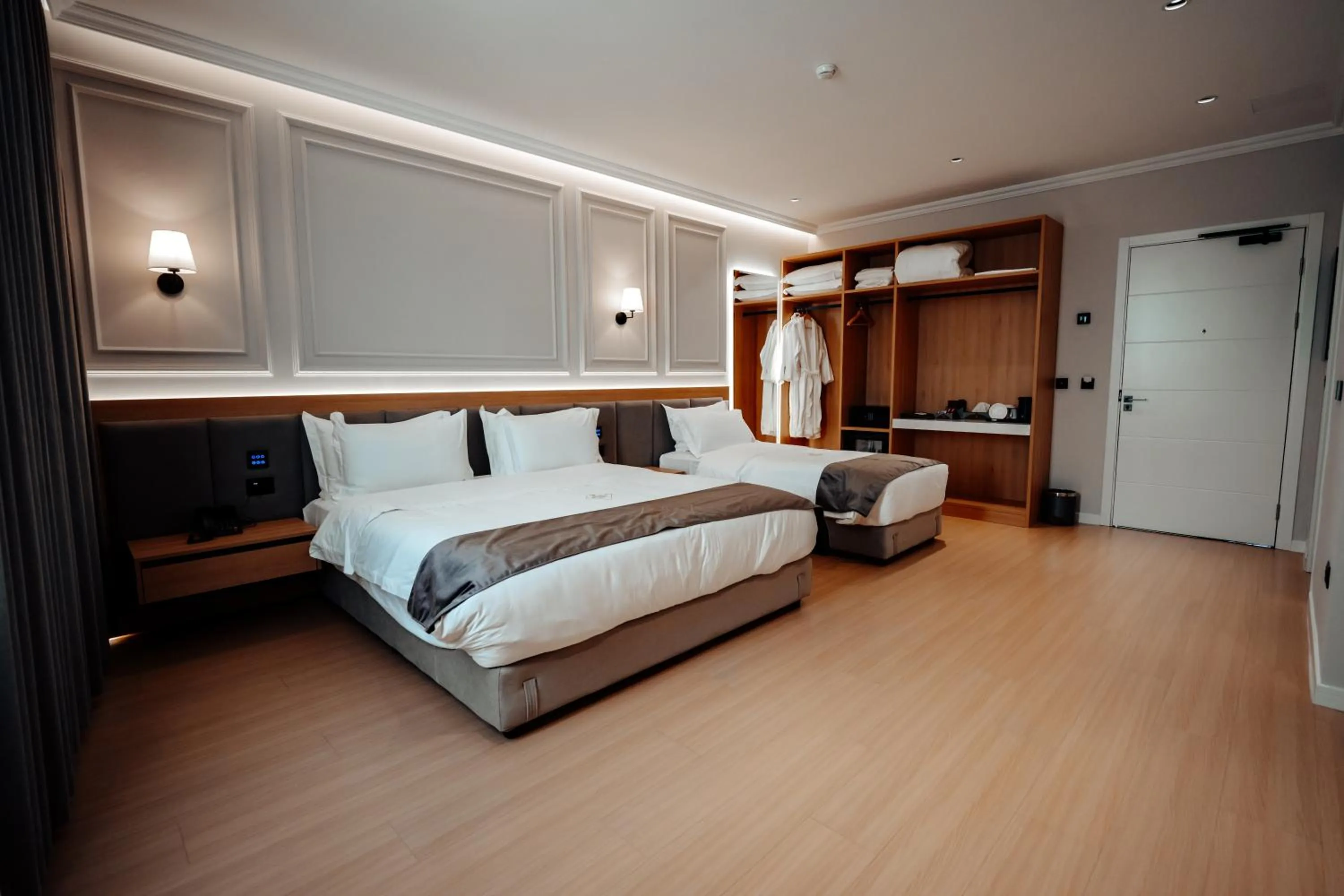 Bed in Holiday Hotel