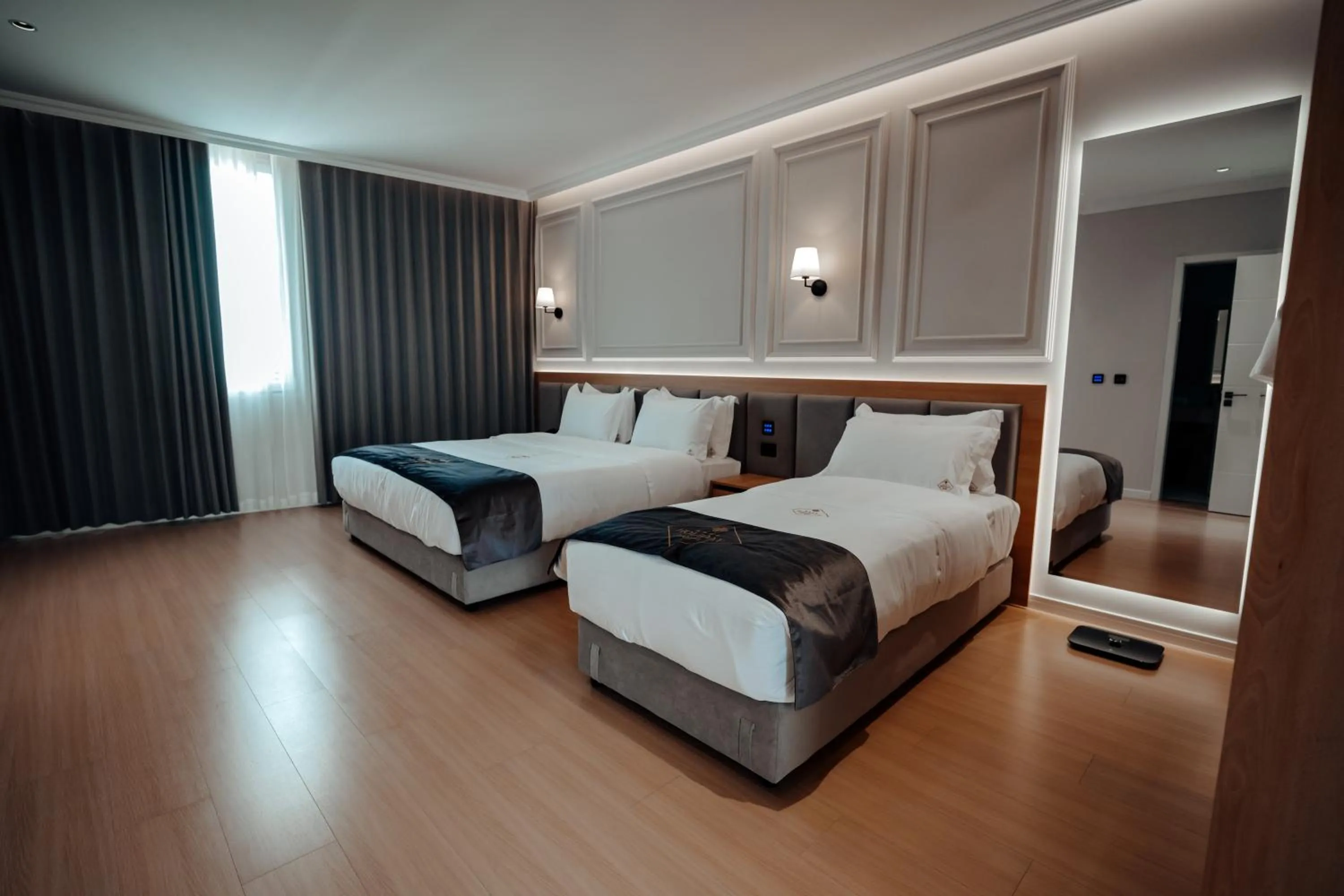 Bed in Holiday Hotel