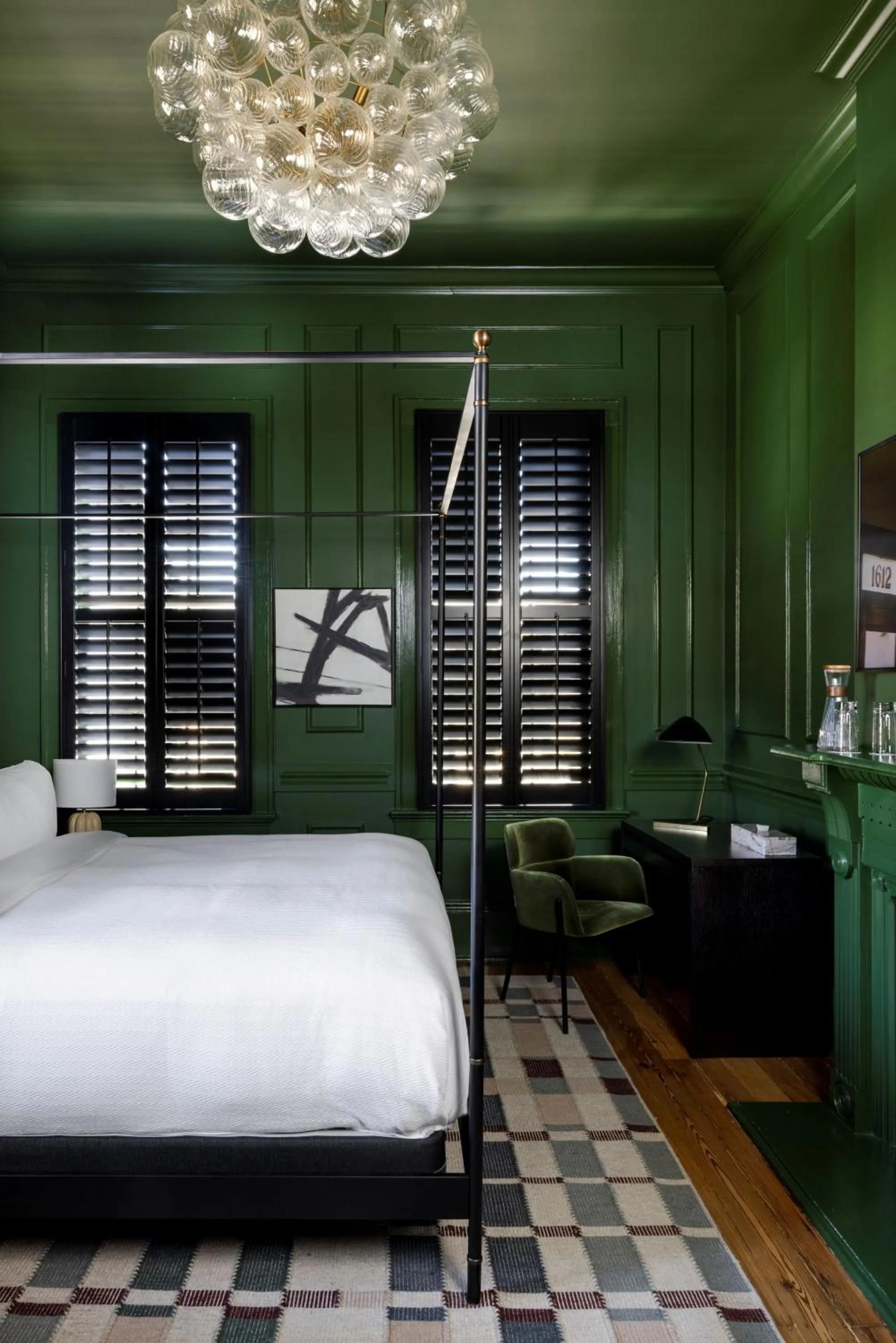 Bed in Blackbird Hotel