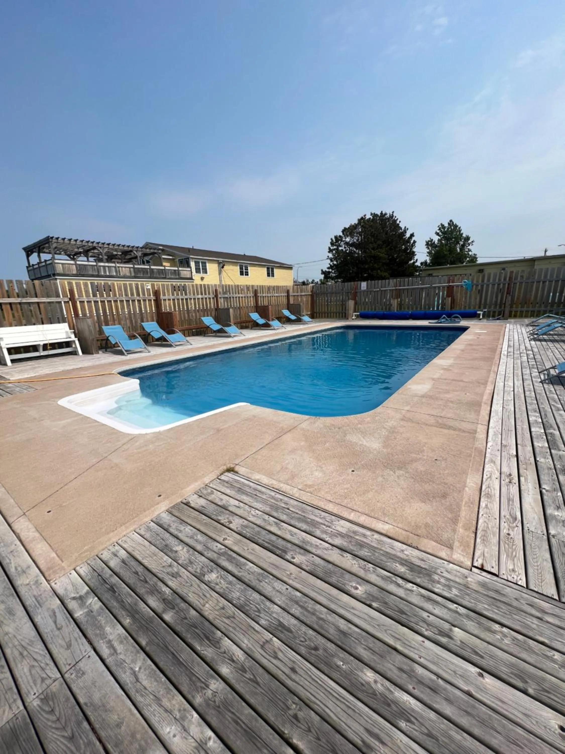 Swimming pool in The Cavendish Motel