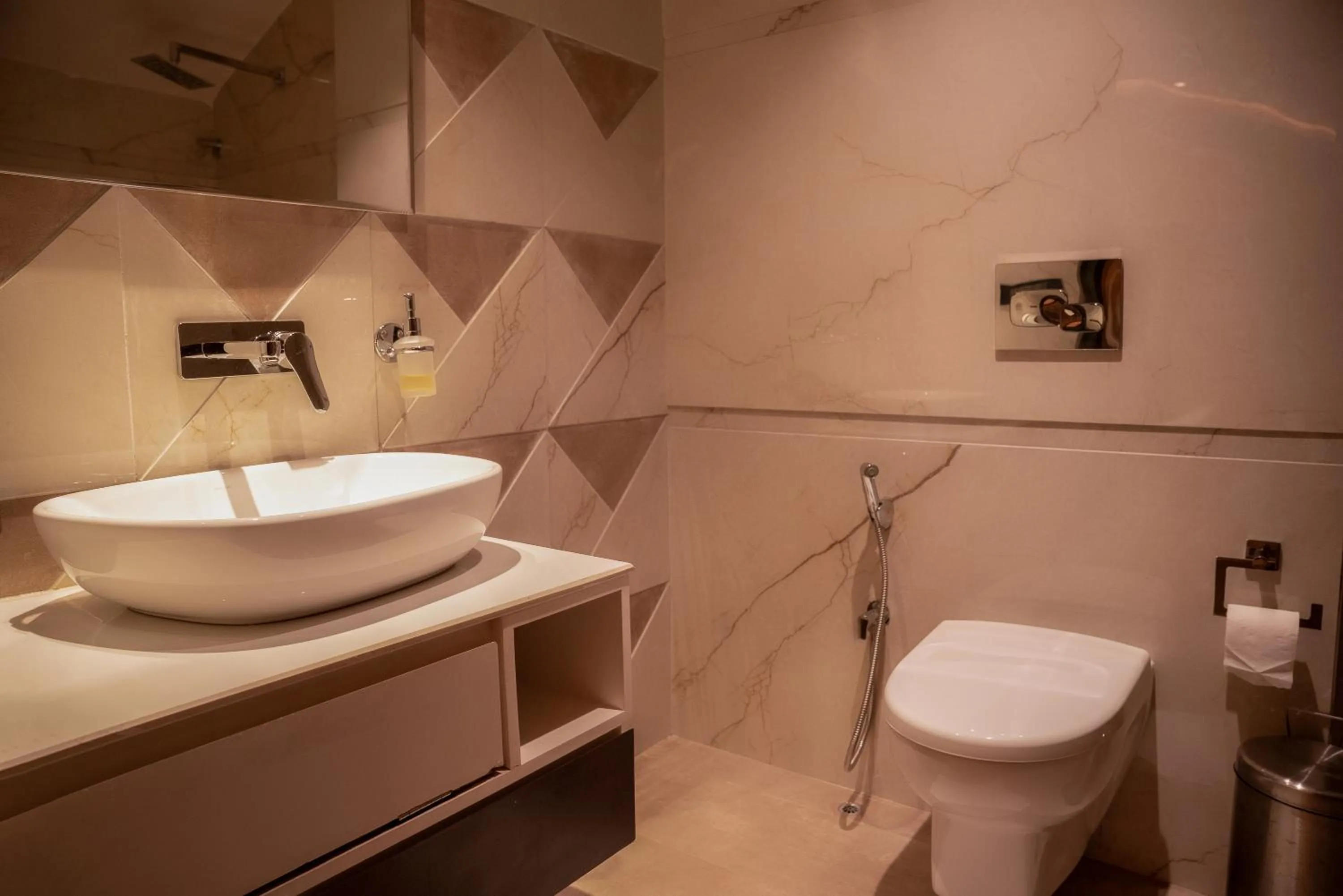 Bathroom in Evara Hills, Gangtok