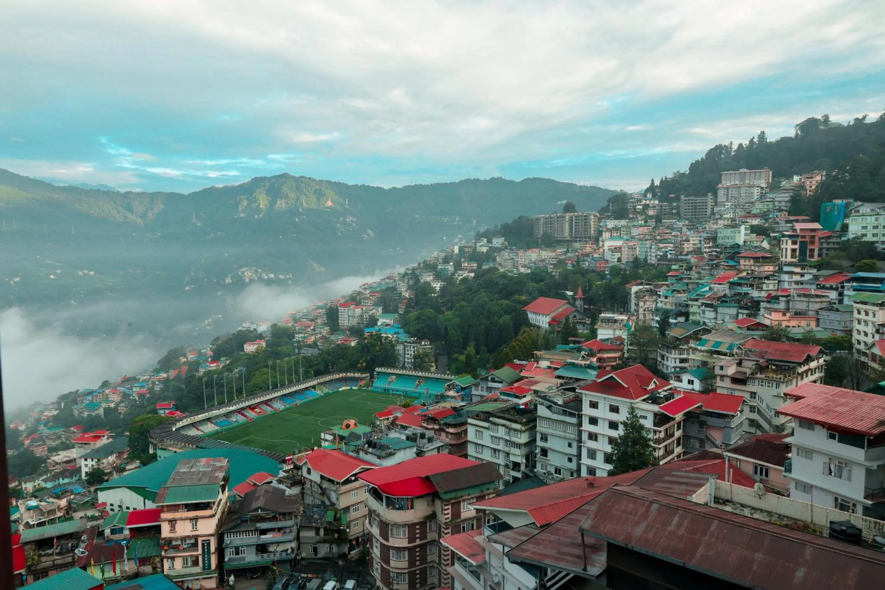 View (from property/room) in Evara Hills, Gangtok