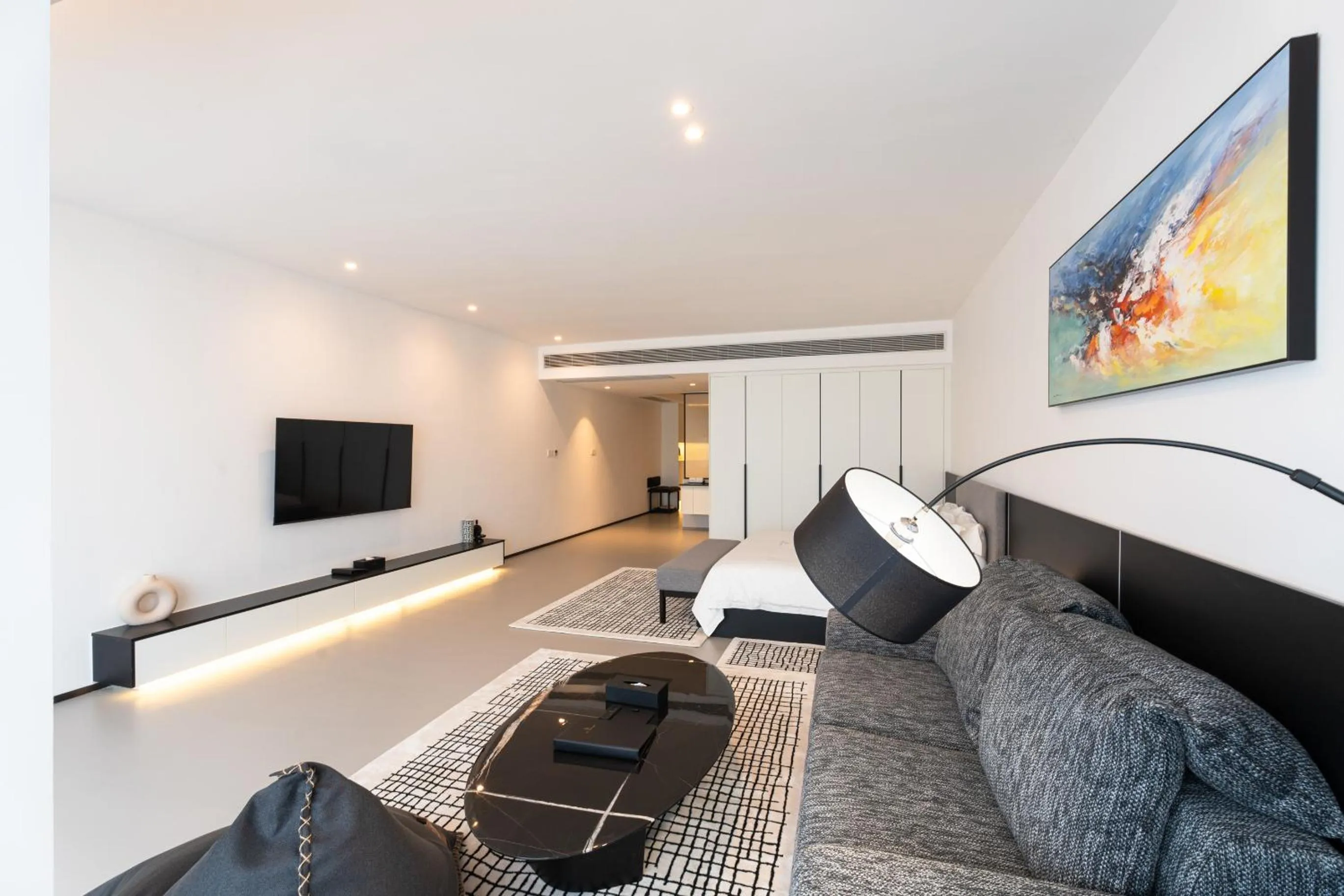 Seating area in One Riviera Hotel and Residences