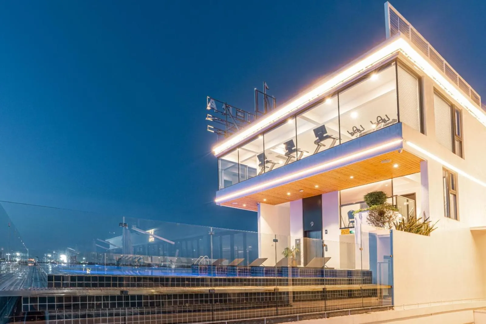 Swimming pool in One Riviera Hotel and Residences